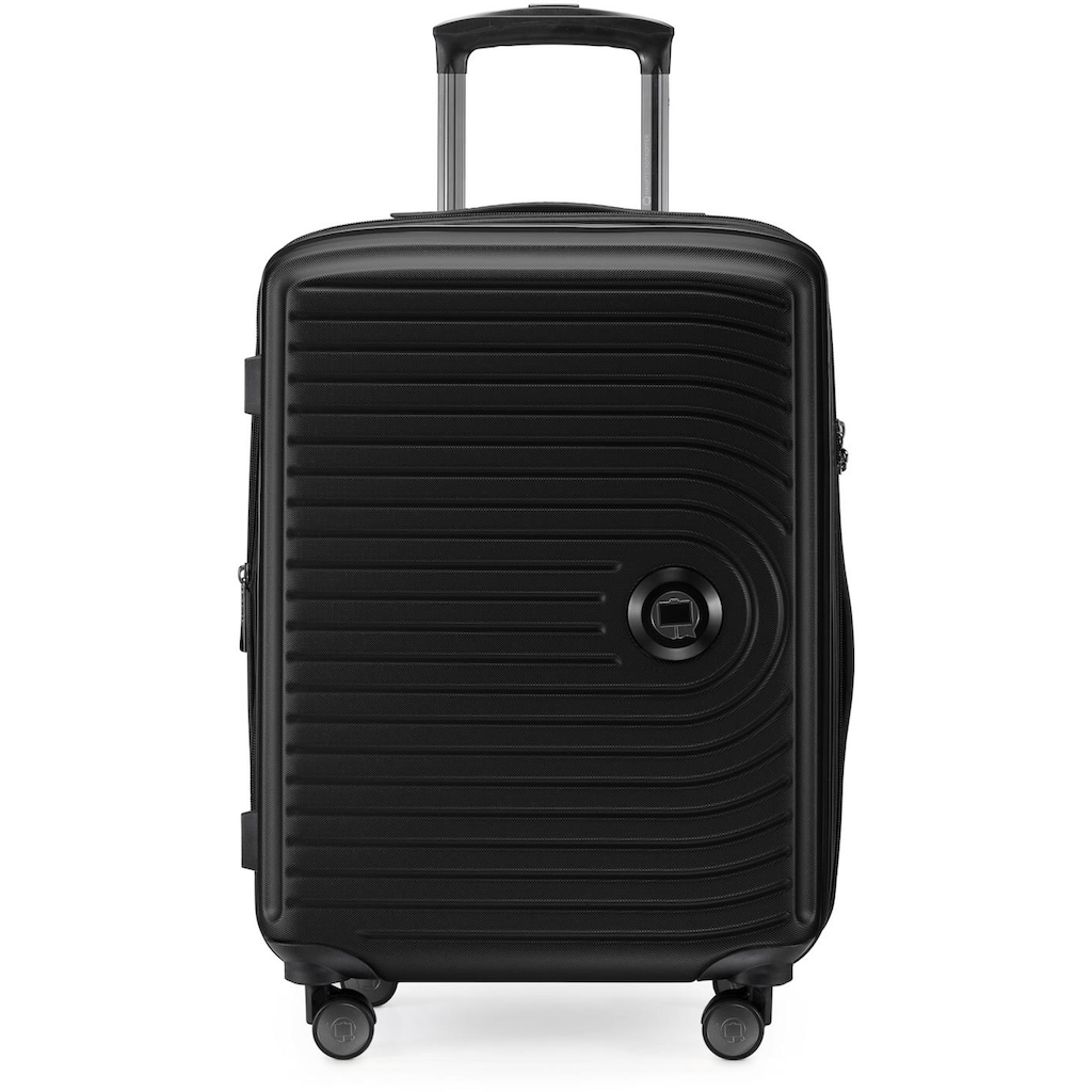 Hauptstadtkoffer Hartschalen-Trolley »Mitte, schwarz, 55 cm«, 4 Rollen