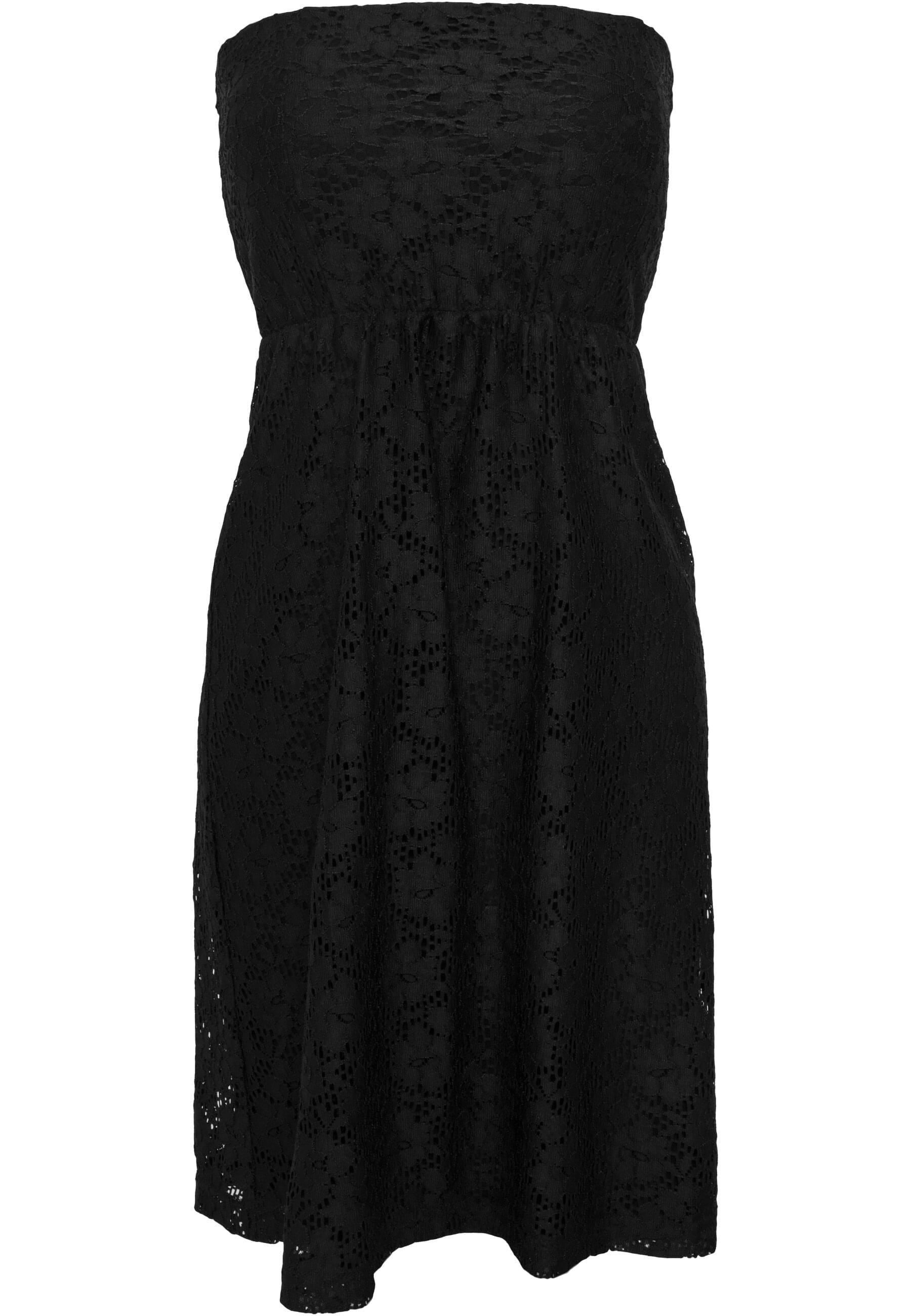 URBAN CLASSICS Shirtkleid "Urban Classics Damen Ladies Laces Dress", (1 tlg.)