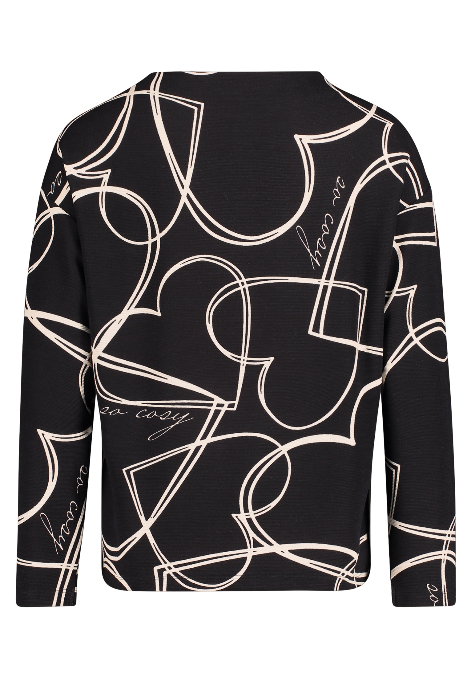 Betty Barclay Sweatshirt »Damen mit Rippenstruktur«
