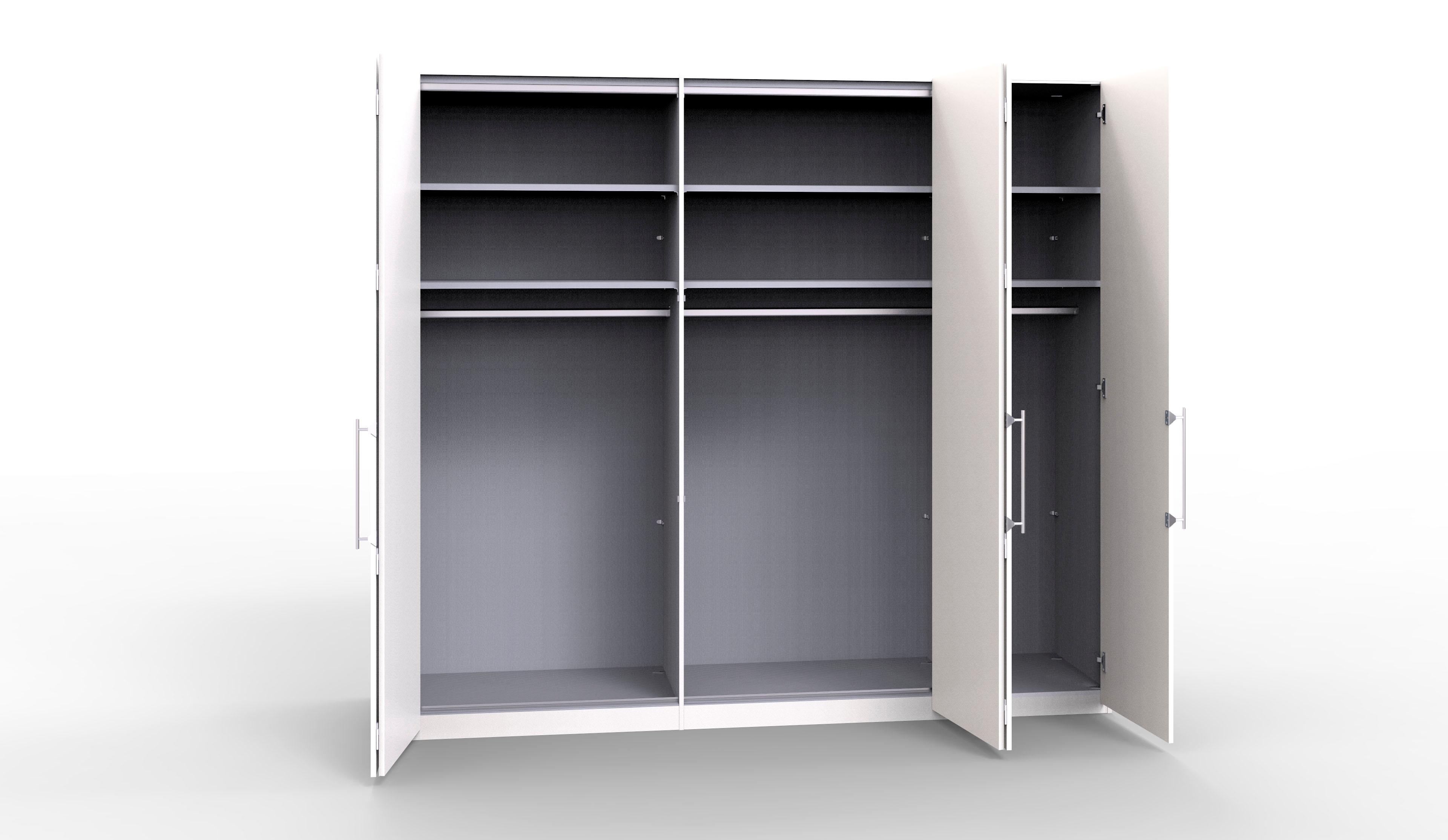 Thumbnail - WIEMANN Falttürenschrank "Loft" Glasfront