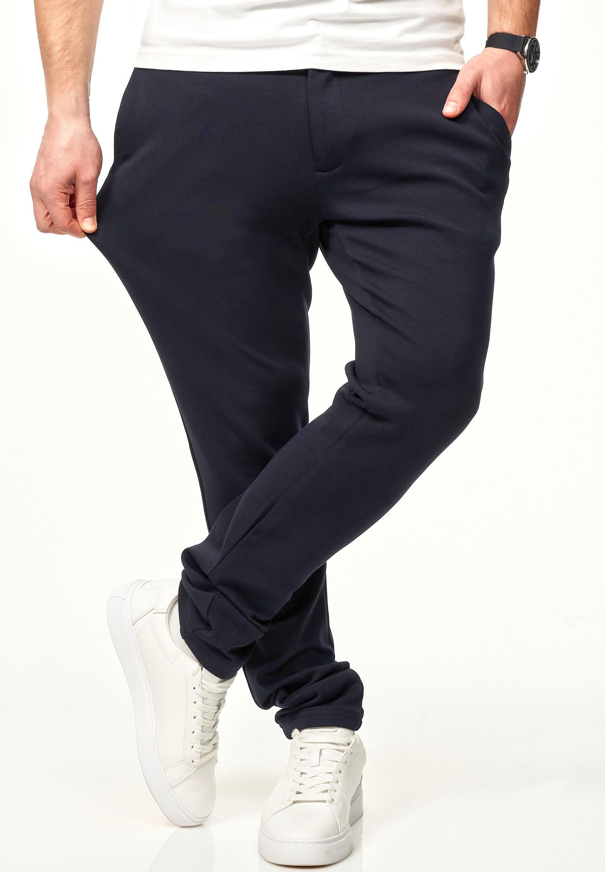 Daily Cotton Chinohose »als Performance Pants mit Super Stretch in Slim-Fit«  Ultra Bequeme & Flexible Herren Stoffhose mit 6% Elasthan