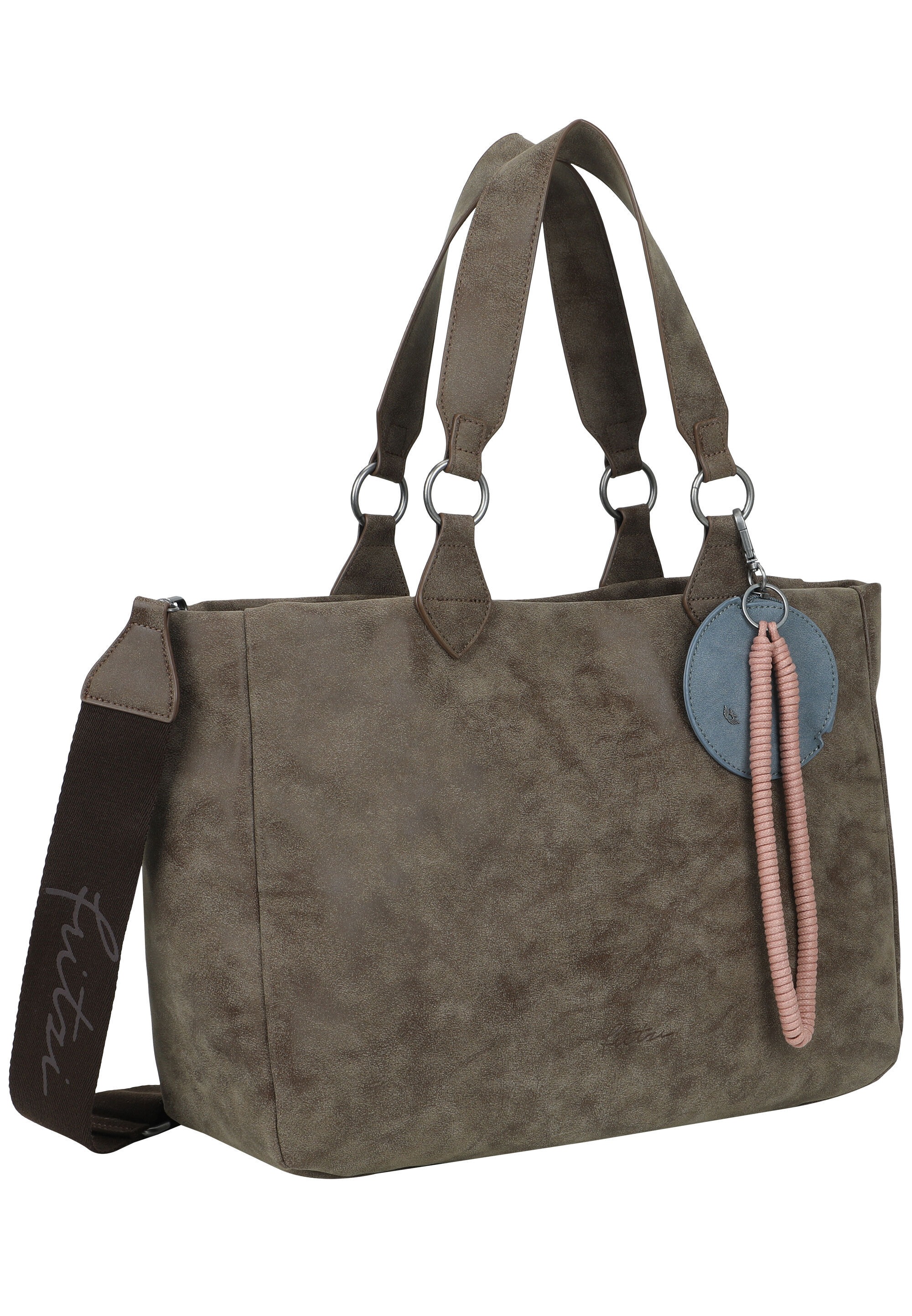 Fritzi aus Preußen Shopper »Izzy Vintage« mit Webbing-Schulterriemen