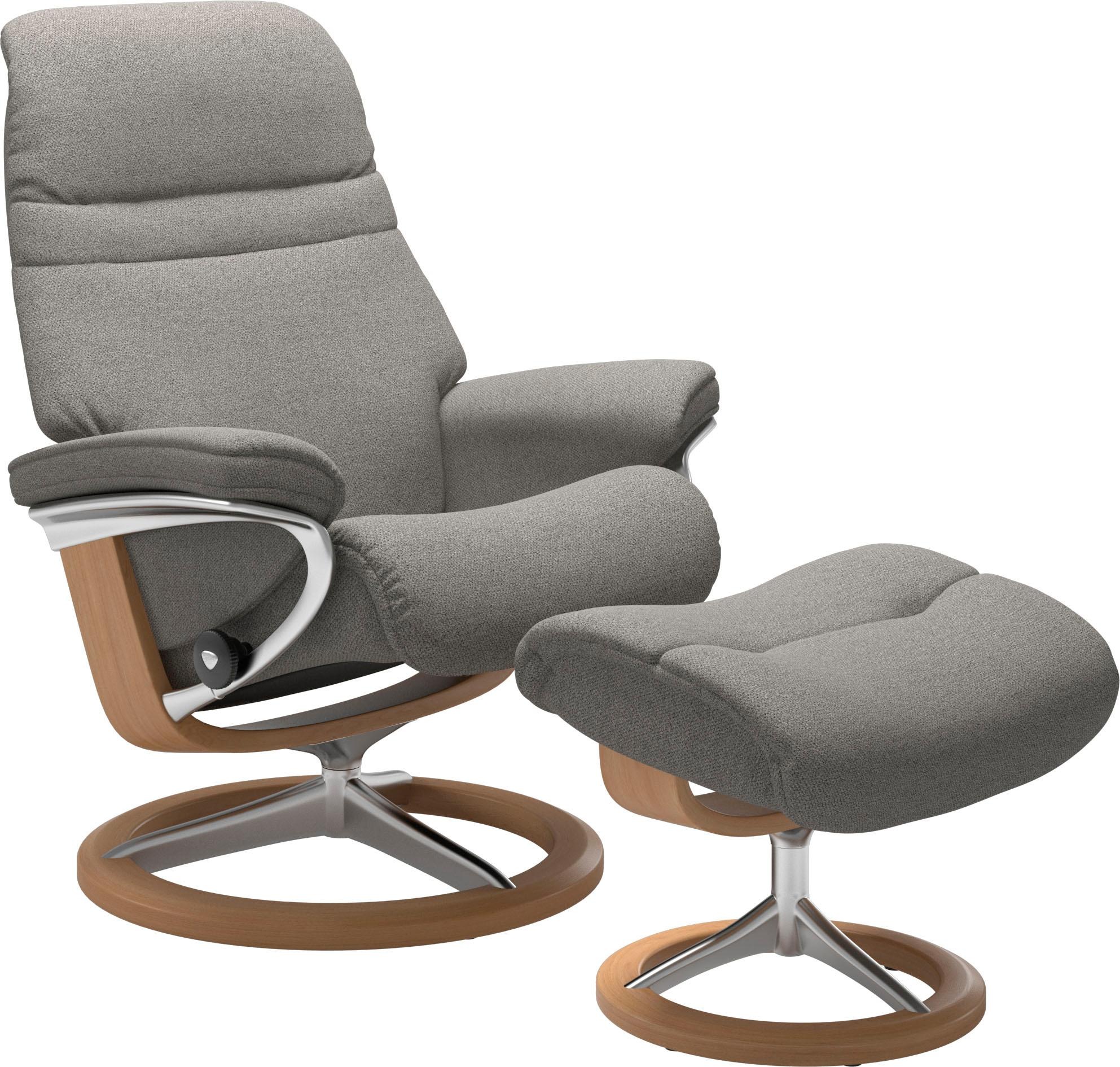 Stressless Relaxsessel "Sunrise", mit Signature Base, Größe S, Gestell Eich günstig online kaufen