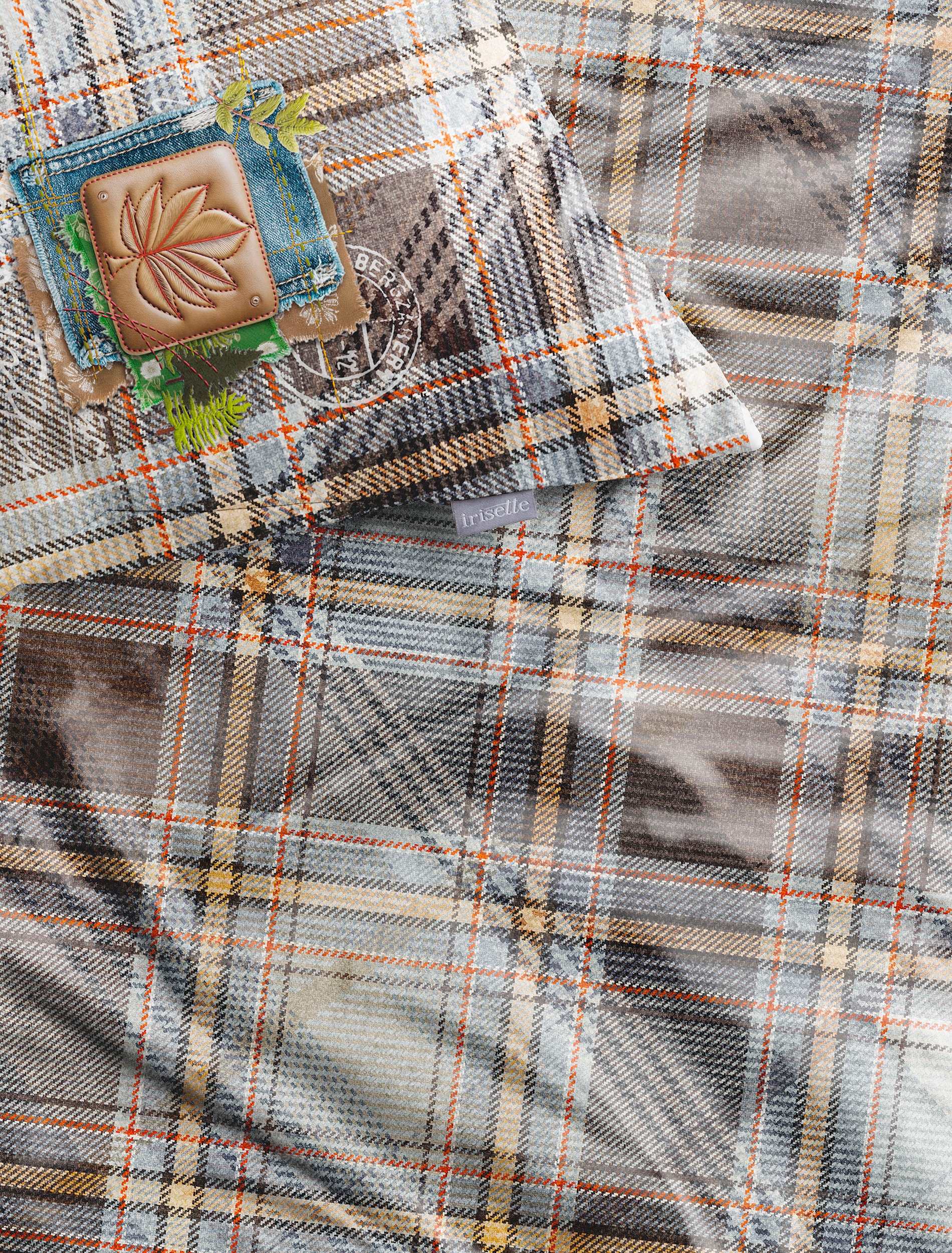 Irisette Bettwäsche »Wave 8770« 2 Mako-Satin, anschmiegsam und atmungsaktiv, Ganzjahresqualität