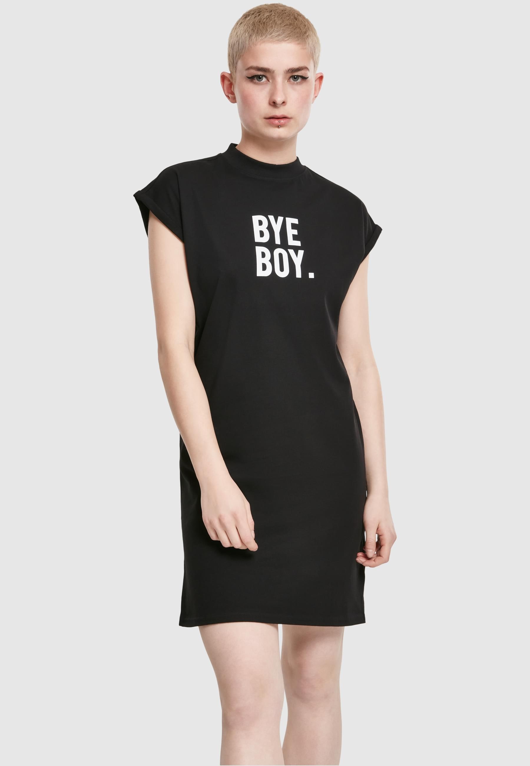 MisterTee Shirtkleid »MisterTee Damen Ladies Bye Boy Extended Shoulder Dress«, (1 tlg.)