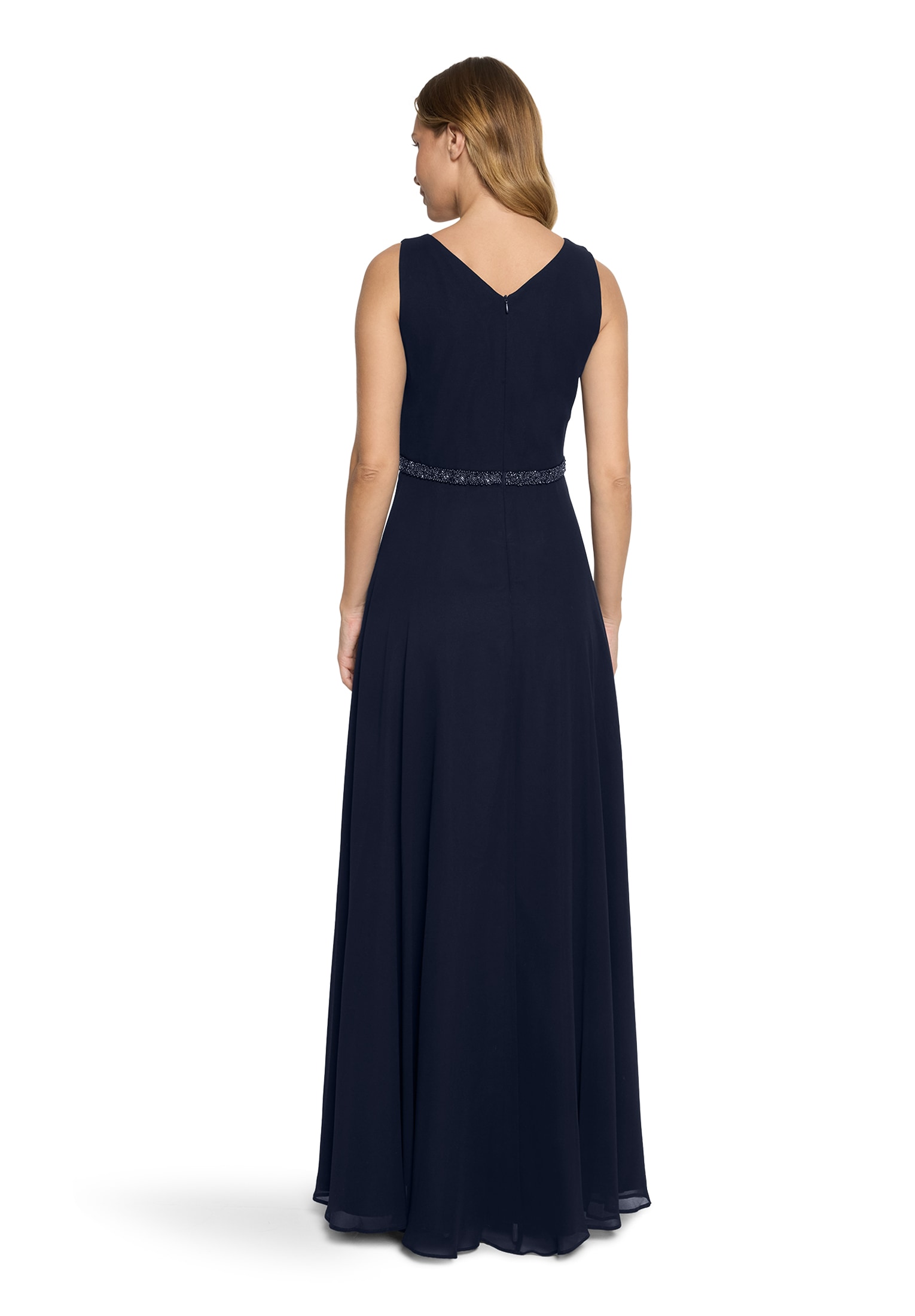 Vera Mont Abendkleid »Damen mit Plissee« Ohne Tasche Dekoelemente