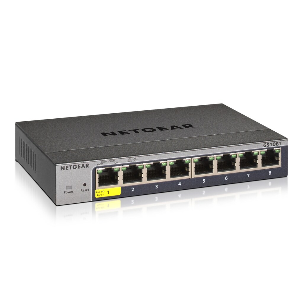 NETGEAR Netzwerk-Switch »GS108Tv3«