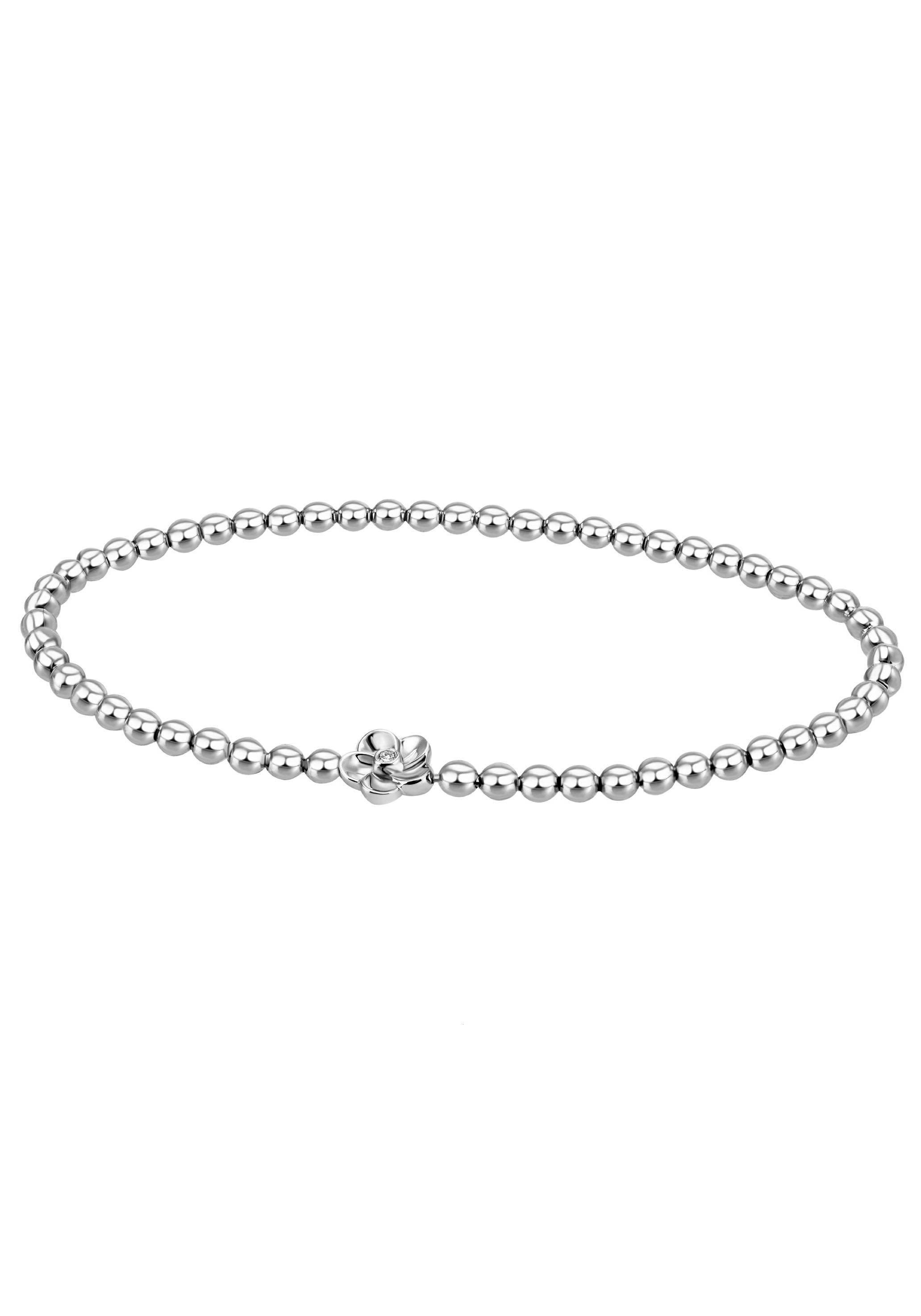 Armband »Schmuck Geschenk Silber 925 Armschmuck Armkette Kugelkette Blume«, mit...