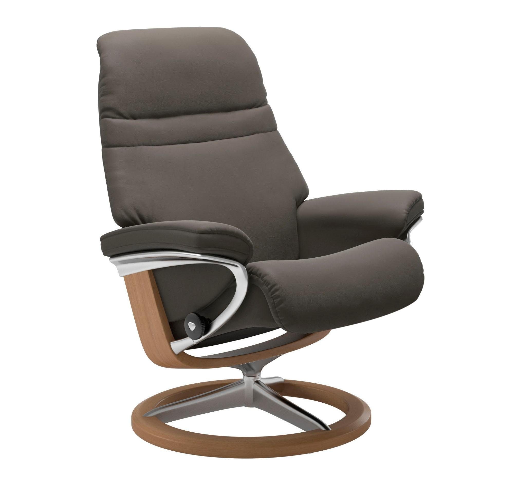 Stressless Relaxsessel "Sunrise" mit Signature Base, Größe L, Gestell Eiche günstig online kaufen