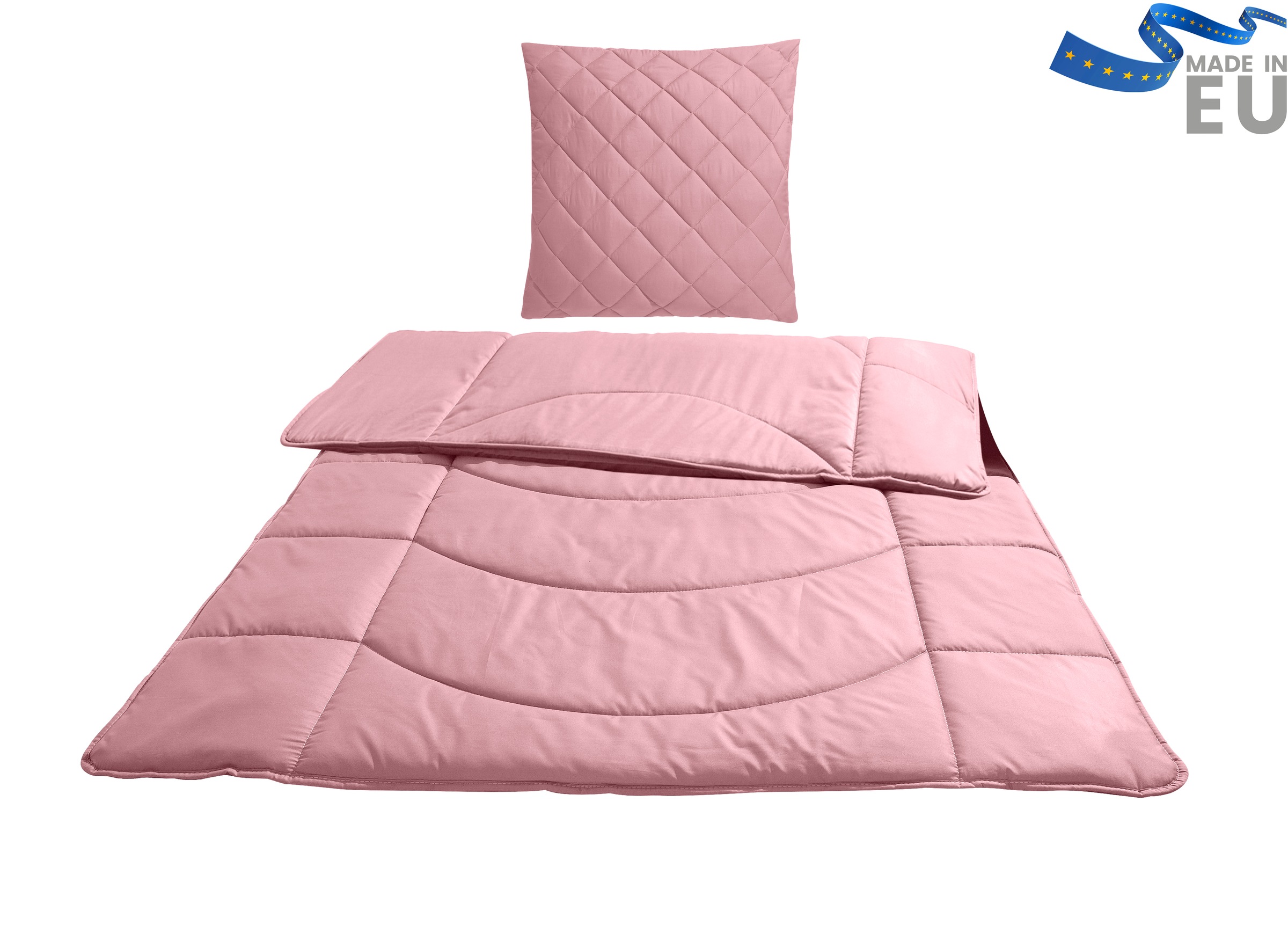 OTTO home Steppbett + Kopfkissen "Microlux, Bettdecke 135x200 cm, 155x220 c günstig online kaufen