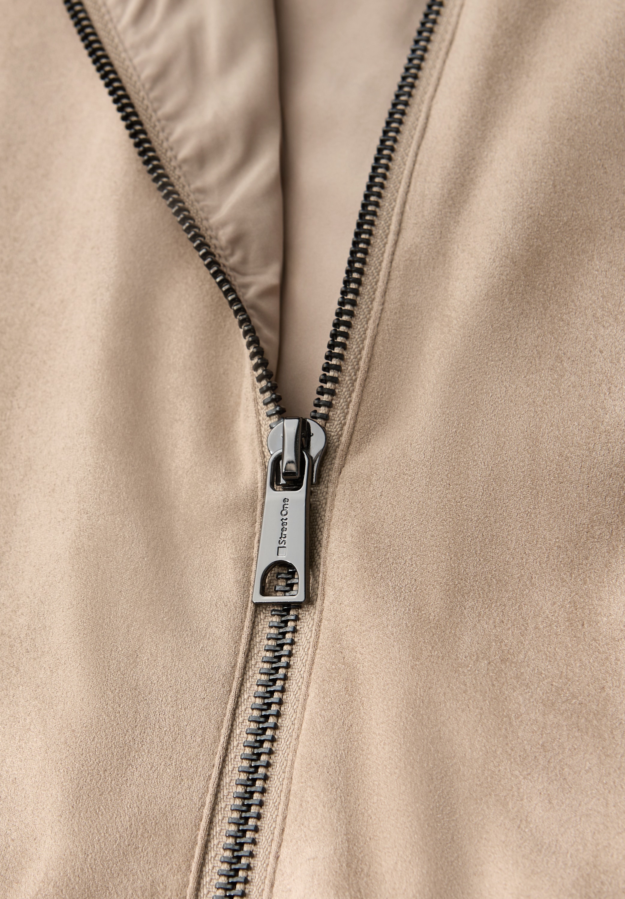 STREET ONE Kurzjacke ohne Kapuze mit Stehkragen