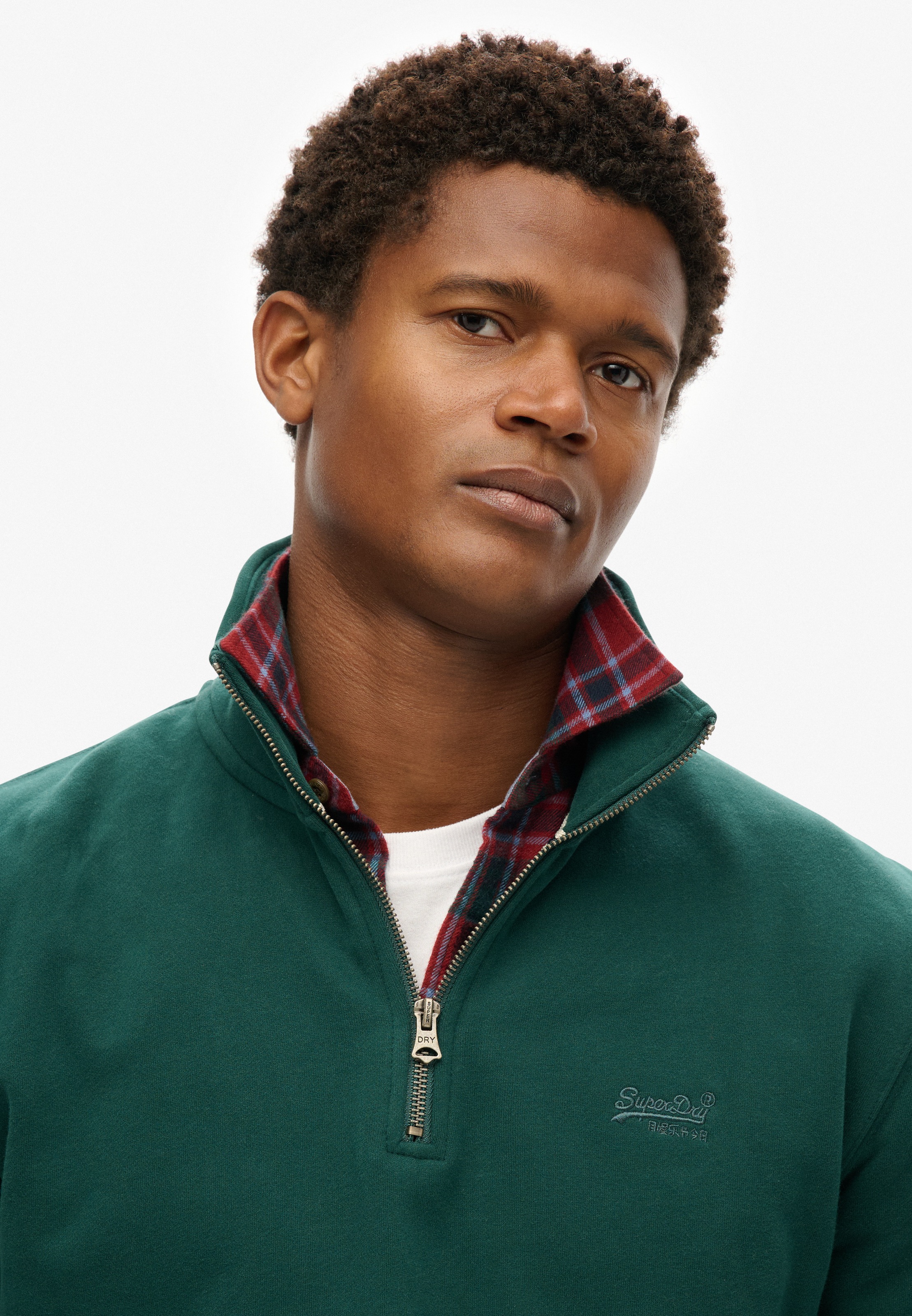 Superdry Sweatshirt »ESSENTIAL LOGO HENLEY«