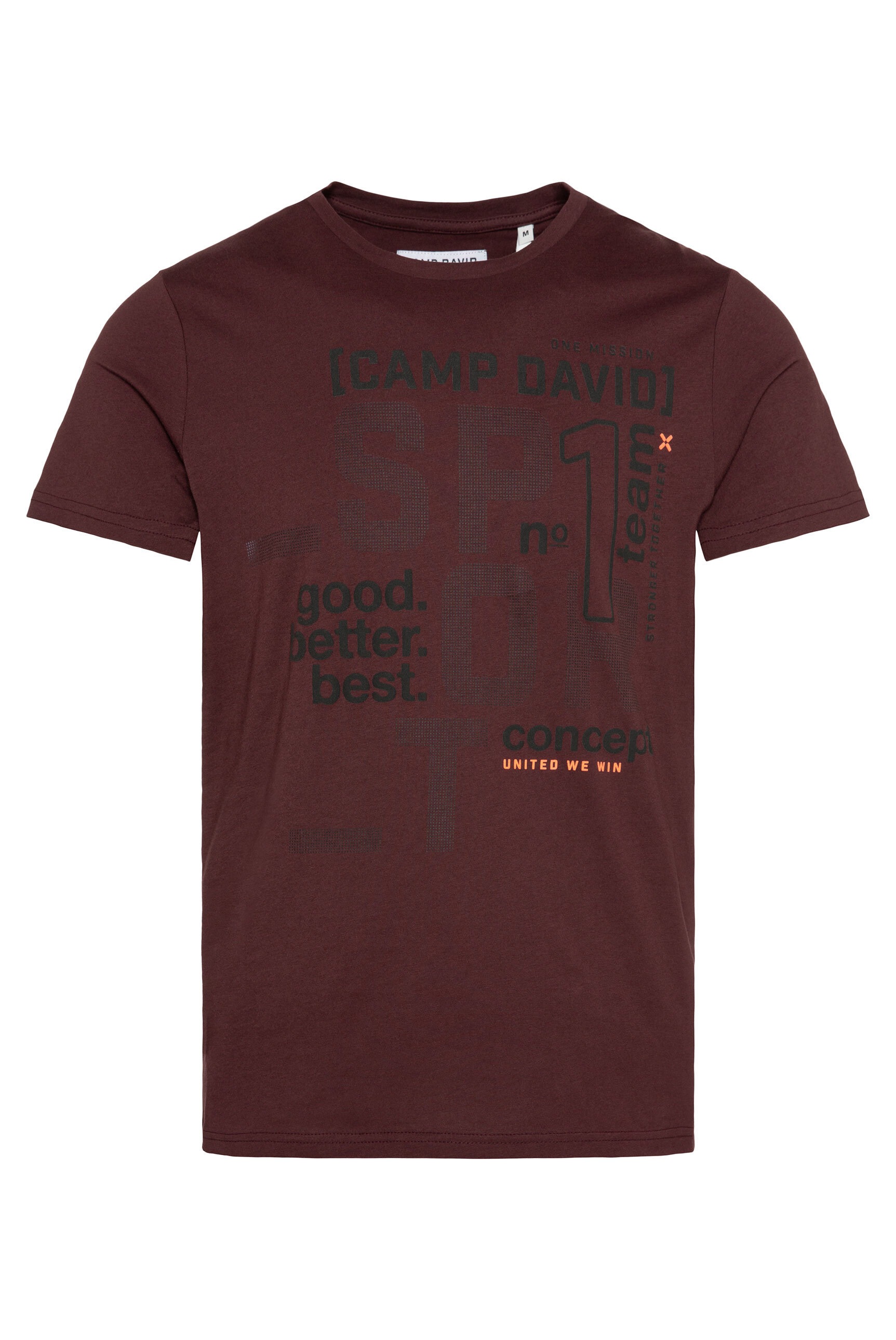 CAMP DAVID Rundhalsshirt, aus Baumwolle günstig online kaufen