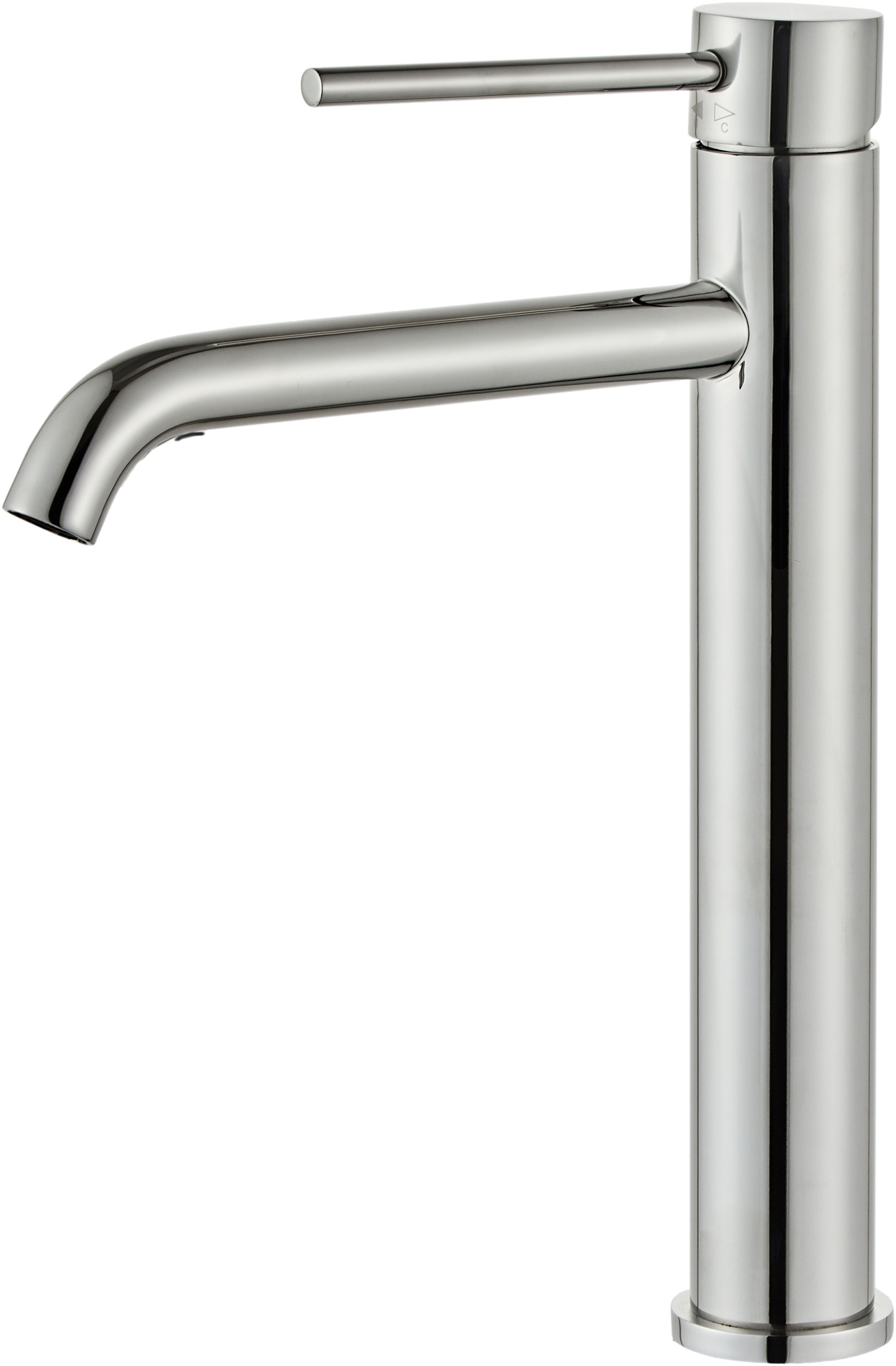 Badarmatur ØRESUND, B:4cm H:28,3cm T:21cm, silber, Edelstahl, Armaturen, "Besenheide", in verschiedenen Farben