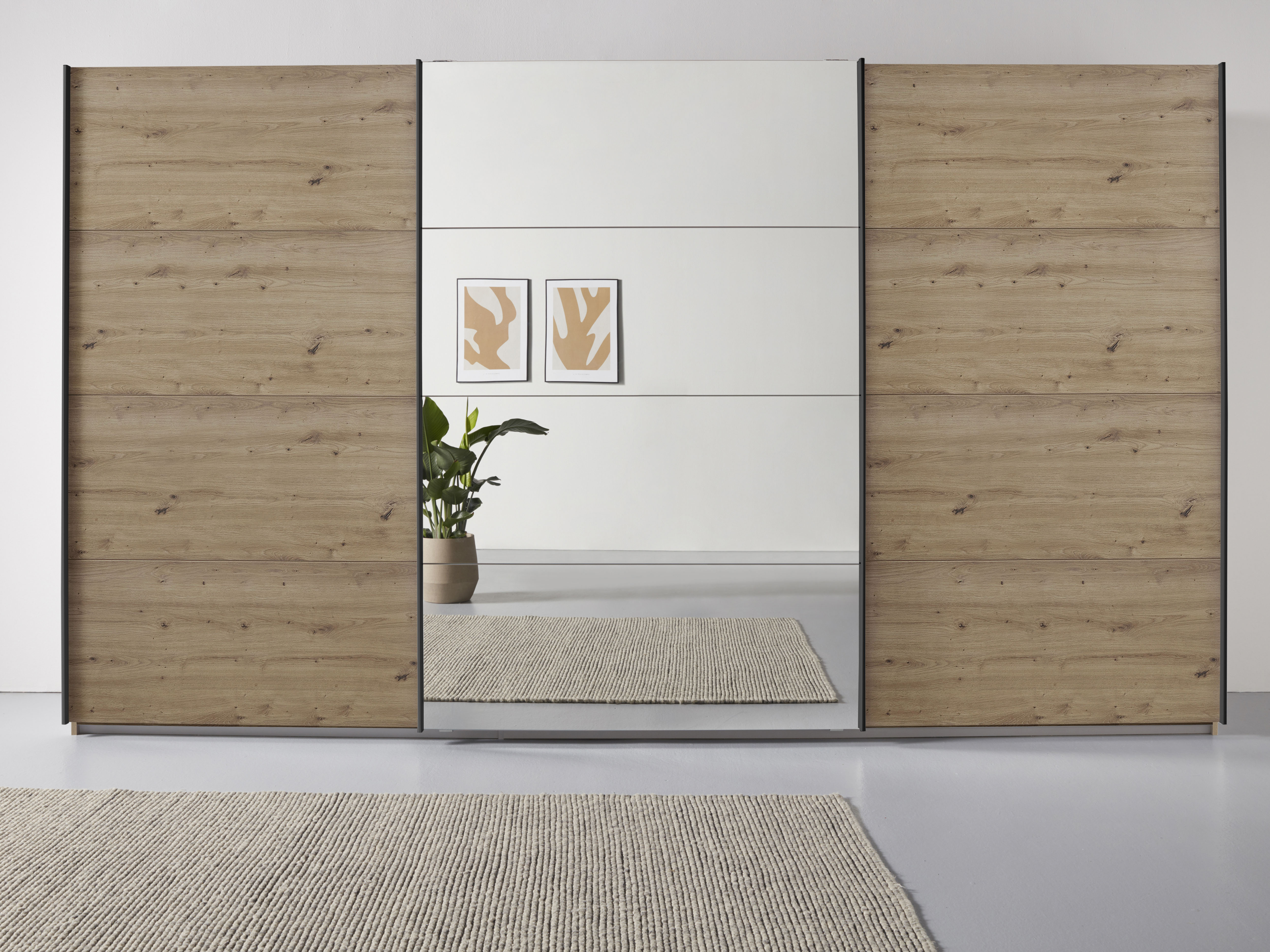 OTTO home "Mehrzweckschrank Aktenschrank Möbel Mietswohnung TOPSELLER OTELI" 3 Ausstattungen BASIC/CLASSIC/PREMIUM (inkl. SOFT-CLOSE-FUNKTION), Breiten 203/271/315/360 cm Höhen 210/229 cm MADE IN GERMANY