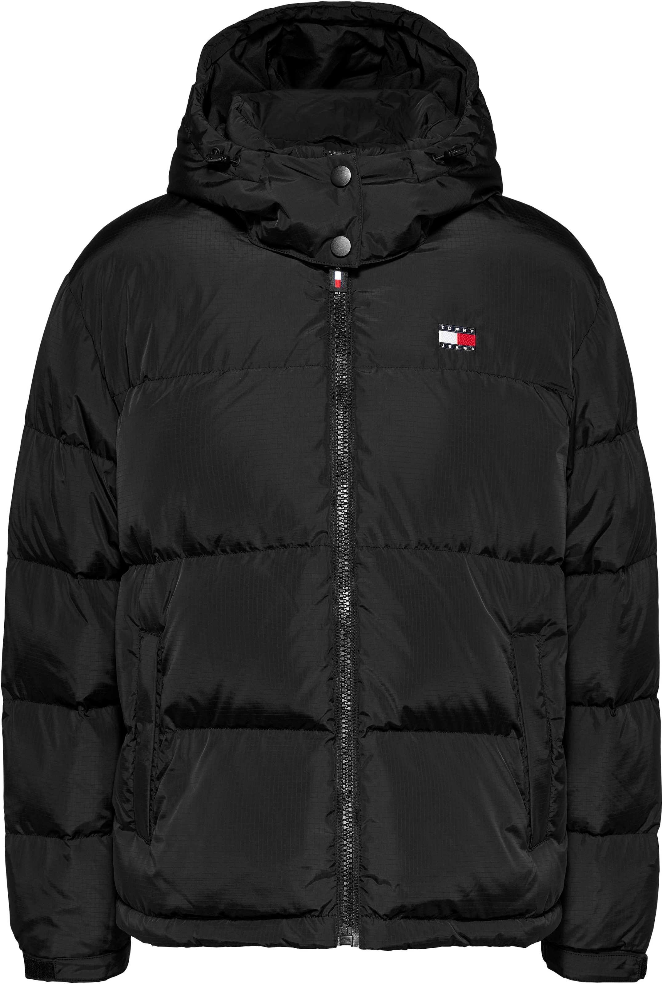 Tommy Jeans Steppjacke »TJW ALASKA PUFFER EXT«, mit Kapuze, mit Logostickereien