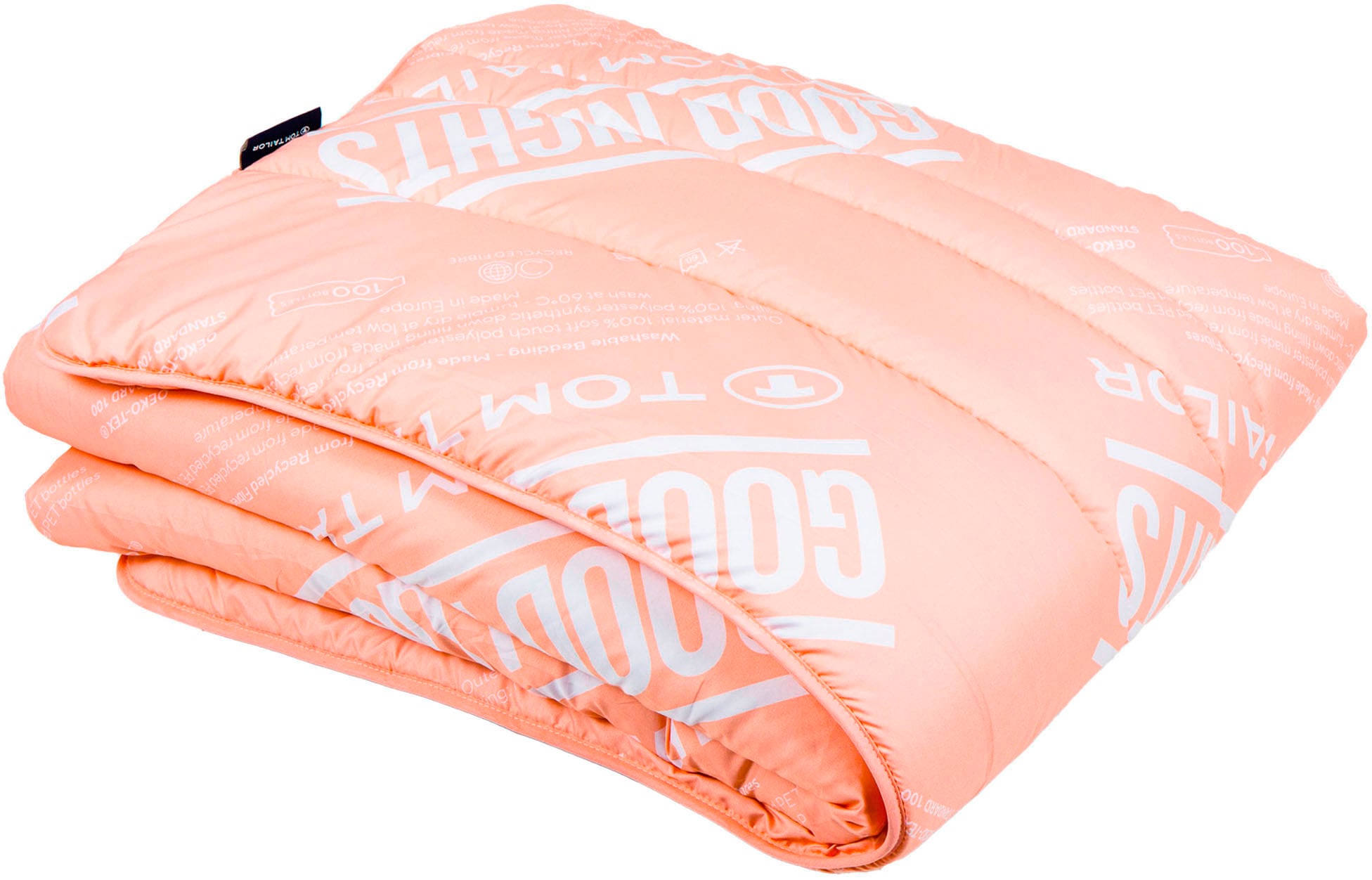 TOM TAILOR HOME Microfaserbettdecke »Bettdecke Tom Tailor Home of Colors«, normal, (1 St.)