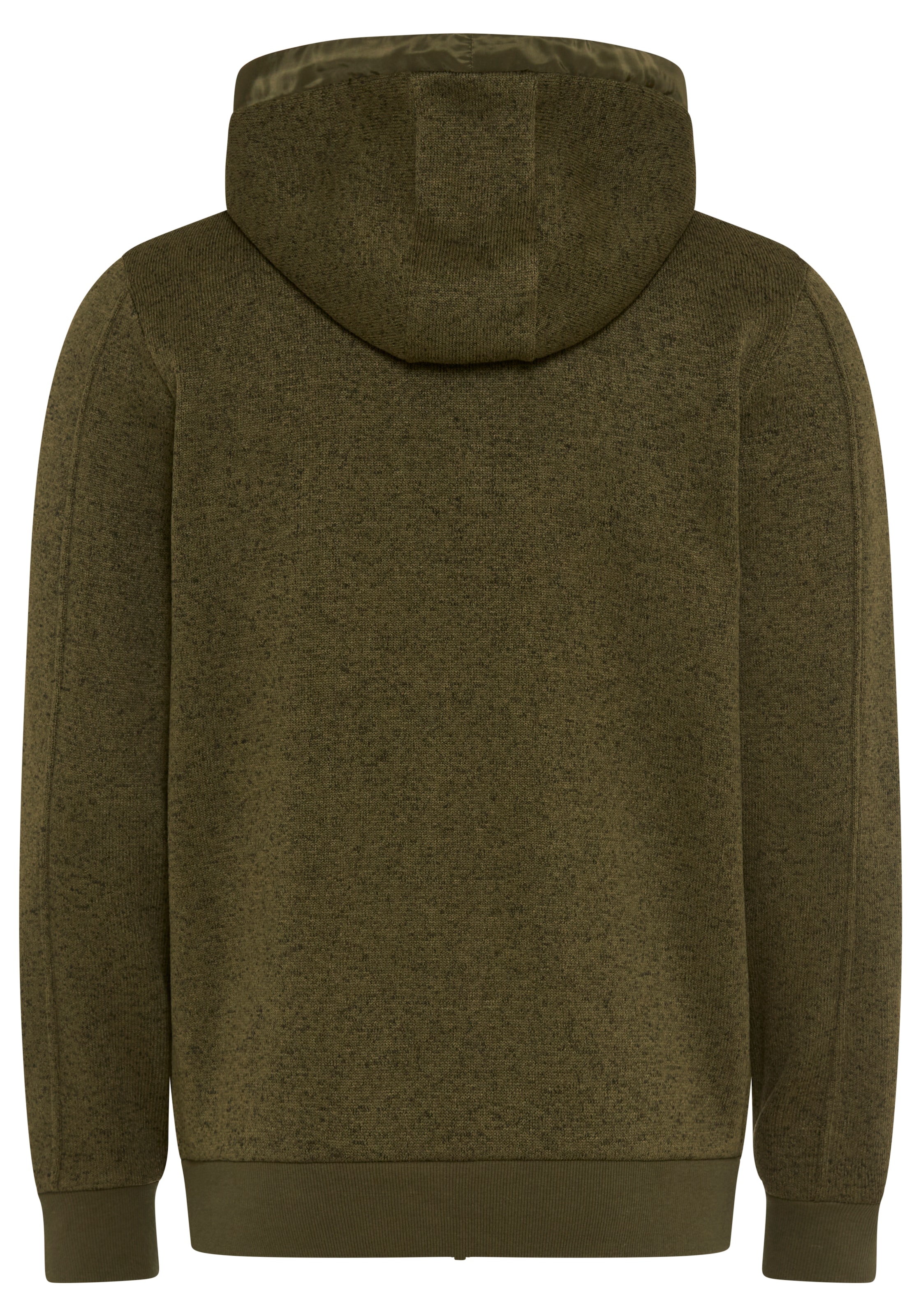 KangaROOS Strickfleecejacke mit Kapuze mit Kapuze