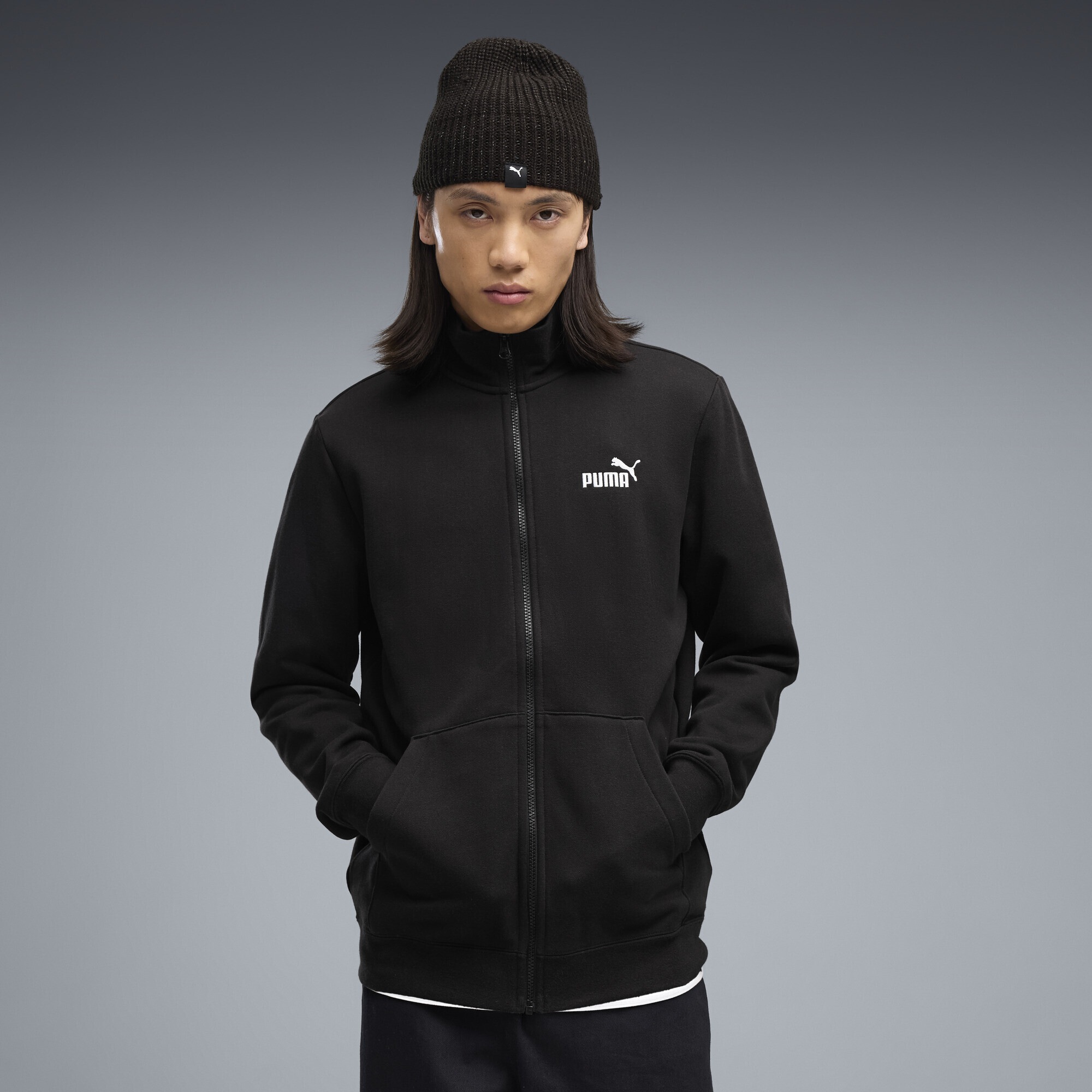 PUMA Trainingsjacke »Essentials No. 1 Logo Trainingsjacke Herren«