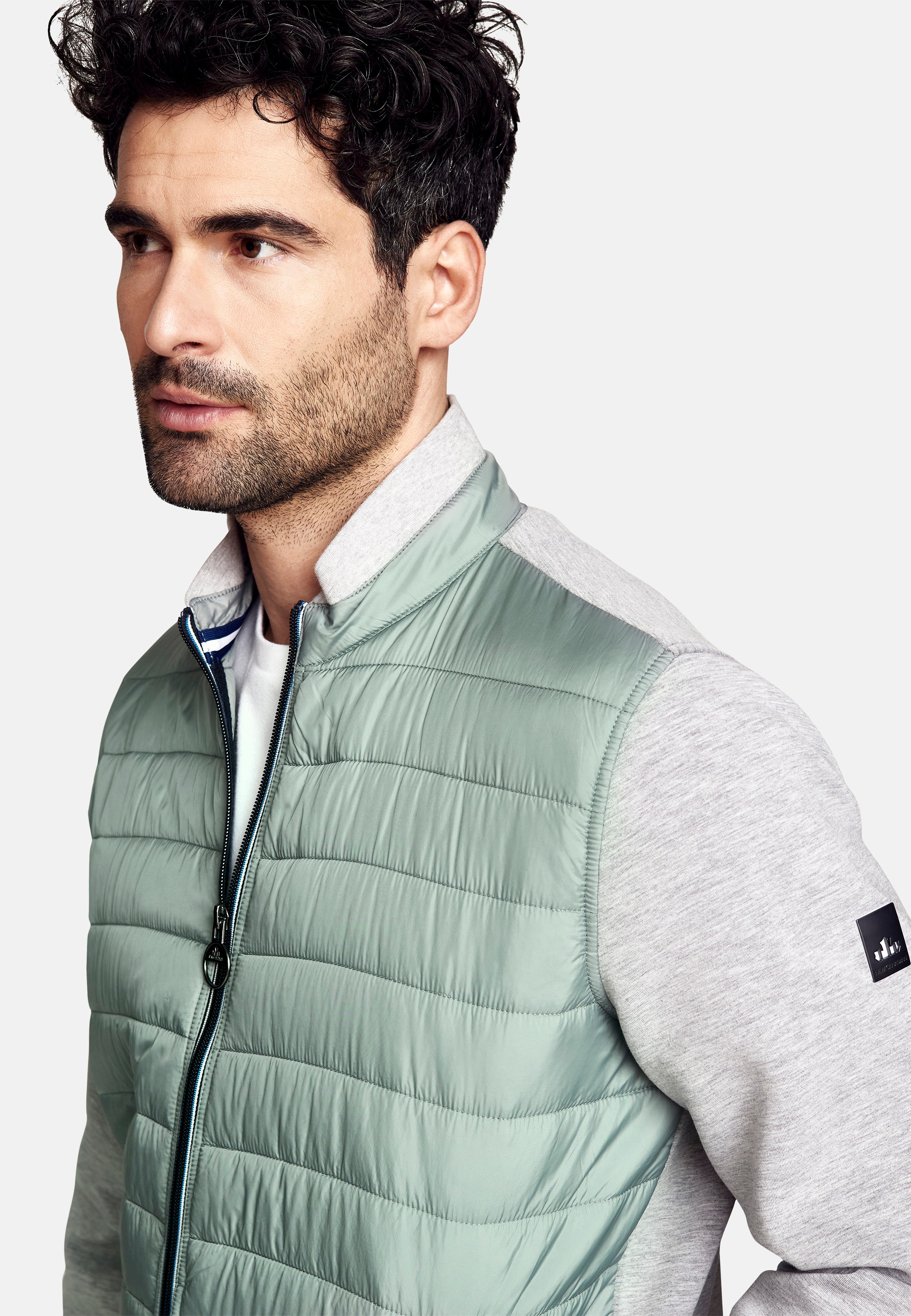 New Canadian Outdoorjacke, im Materialmix