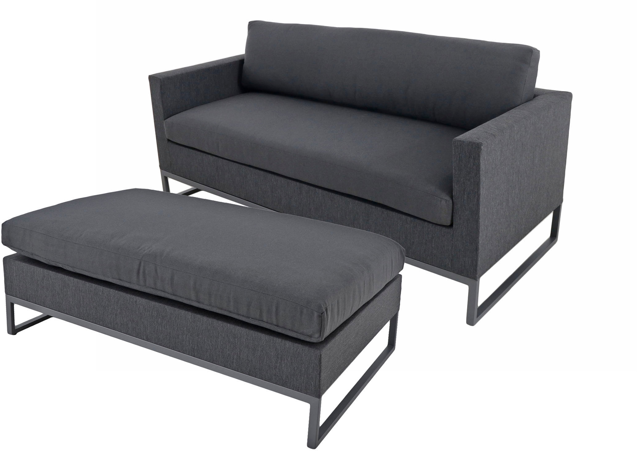 Garden Pleasure Loungesofa "YARA", inkl. Hocker