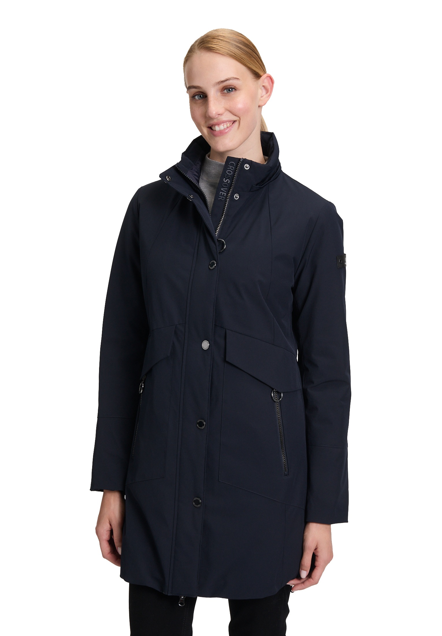 Betty Barclay Outdoorjacke »Betty Barclay Damen Outdoorjacke mit abnehmbarer Kapuze«, mit Kapuze