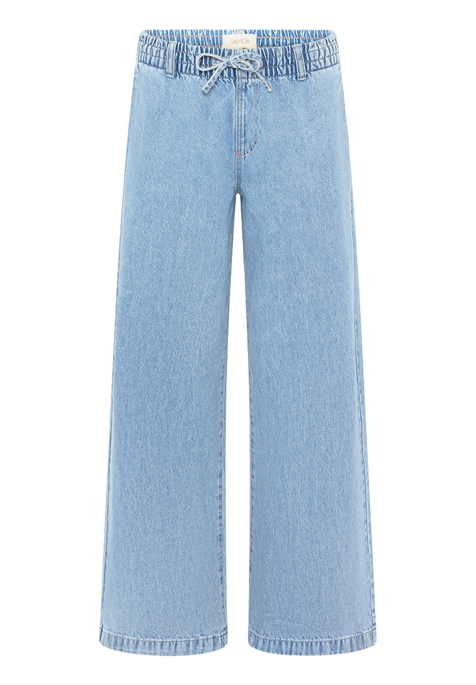 Cartoon Slim-fit-Jeans "Damen mit weitem Bein" günstig online kaufen