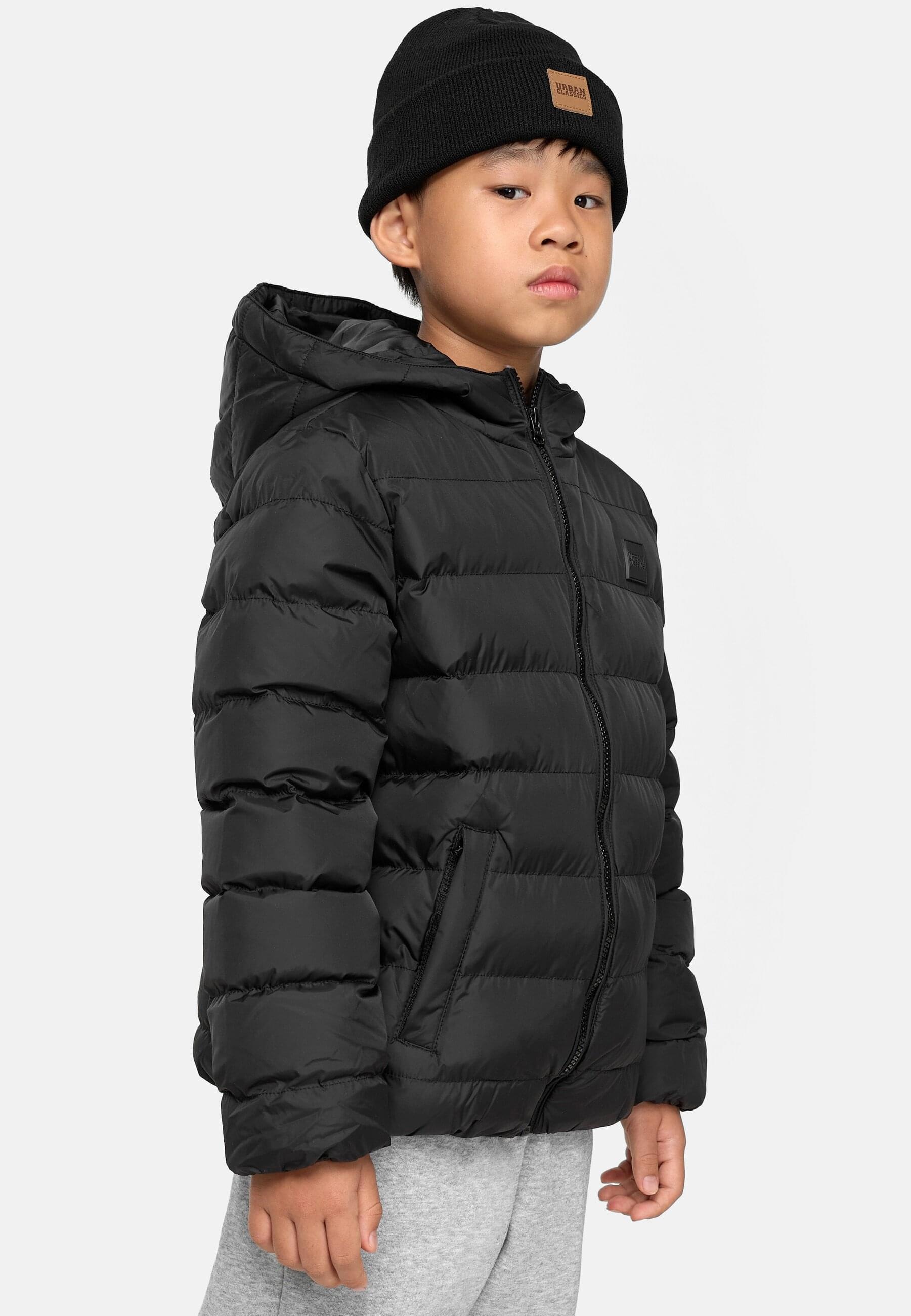 URBAN CLASSICS Winterjacke »Urban Classics Herren Boys Basic Bubble Jacket«, (1 St.), mit Kapuze