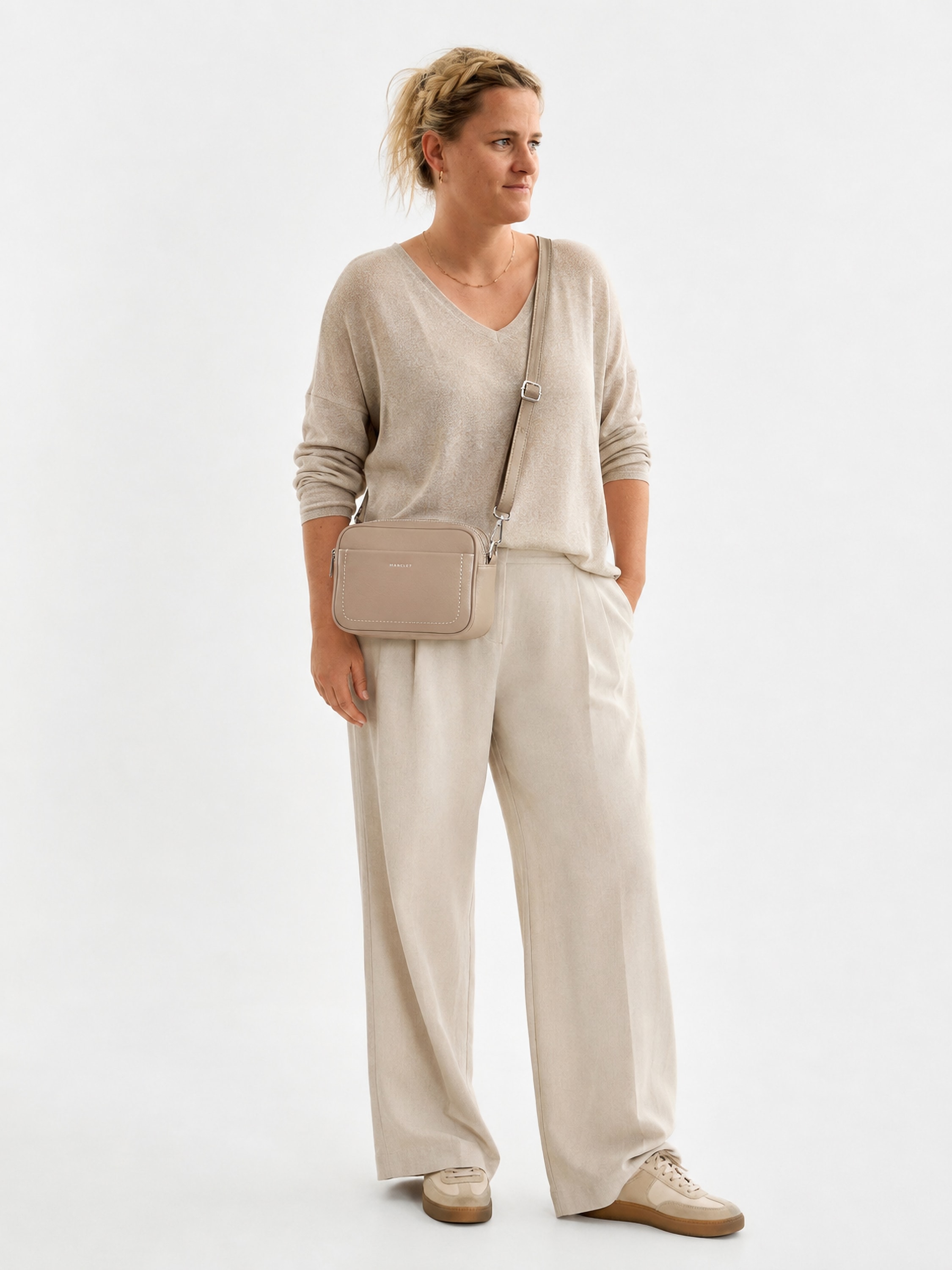 COLLEZIONE ALESSANDRO Umhängetasche »Praktisch« kleine Crossbody Bag mit vielen Fächern