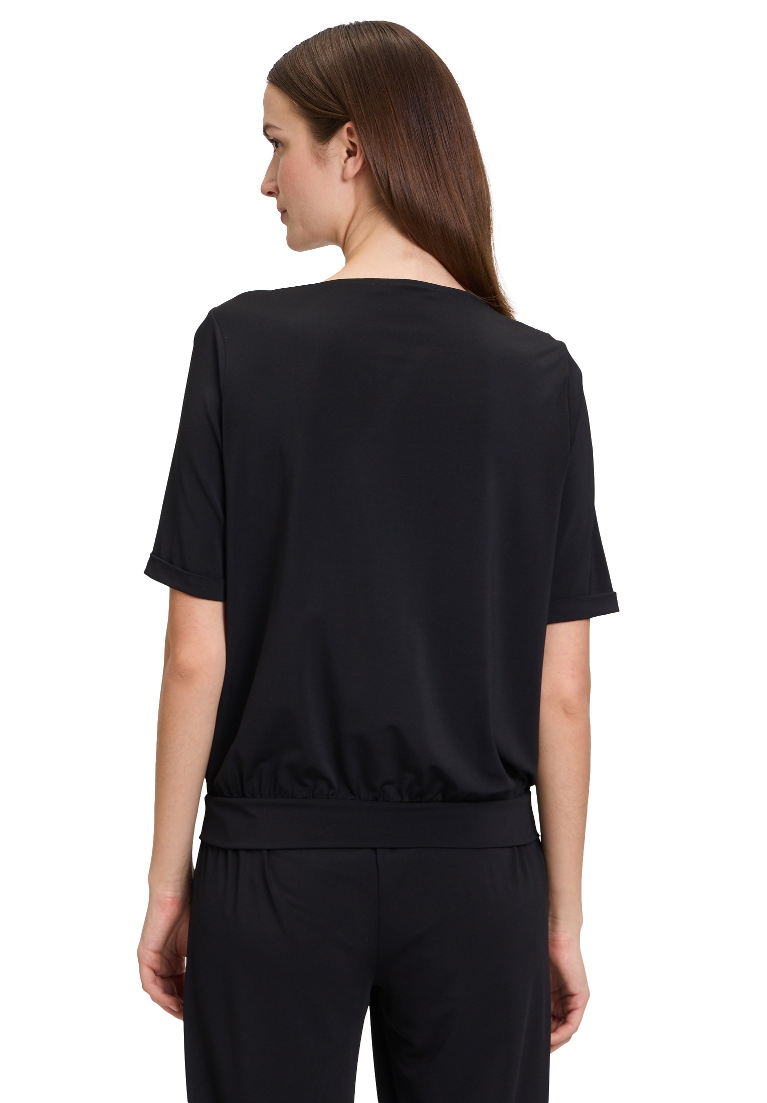 Betty Barclay Kurzarmshirt »Damen mit Wasserfallausschnitt« 1 Stk. Material