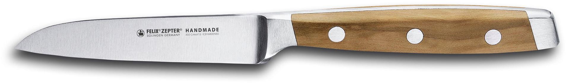 Felix Solingen Gemüsemesser »First Class Wood«, (1 tlg.), aus einem Stück geschmiedet