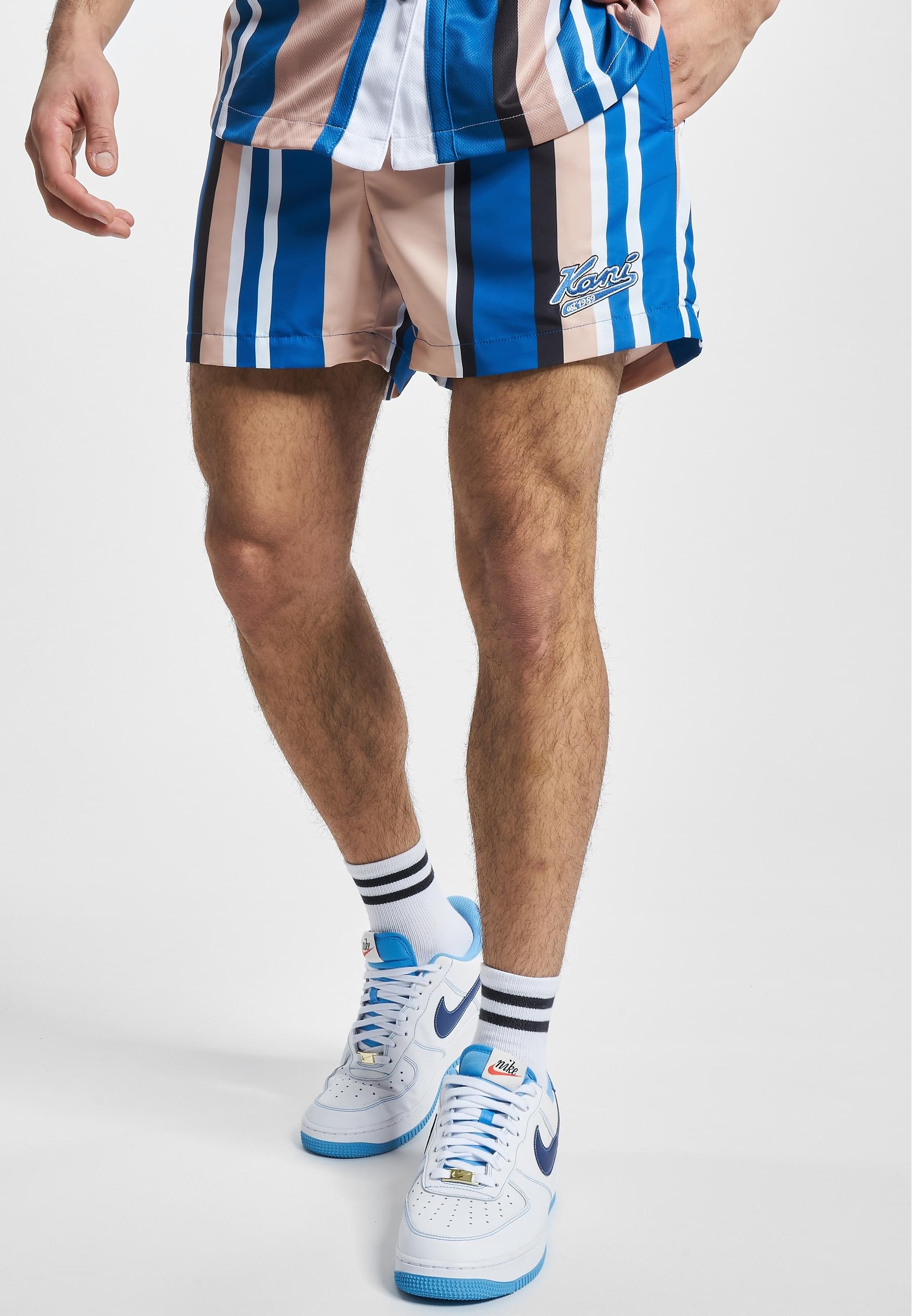 Karl Kani Shorts »Karl Kani Herren KM232-013-2 KK Varsity Striped Boardshorts«, (1 tlg.)