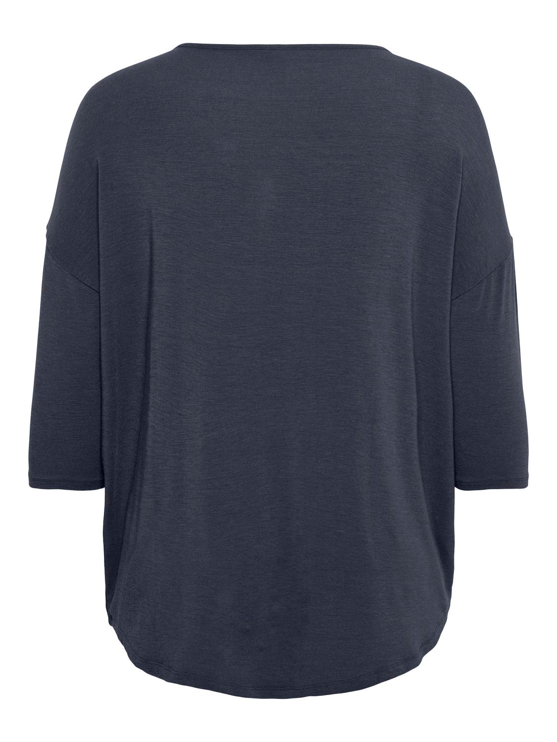 ONLY CARMAKOMA 3/4-Arm-Shirt "CARLAMOUR 3/4 TOP JRS NOOS" günstig online kaufen