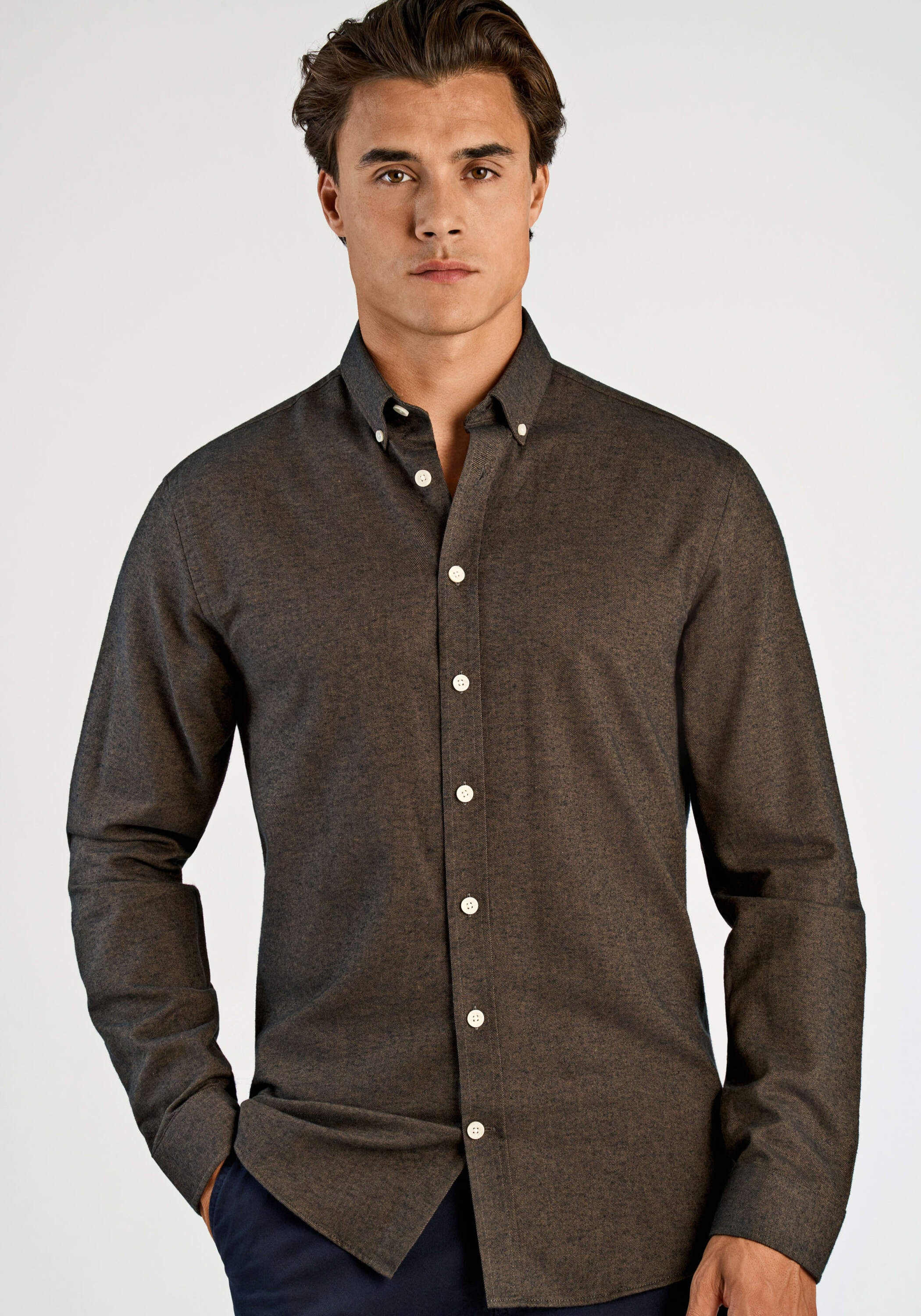LINDBERGH "Flanellhemd (Langarm) Relaxed Fit"