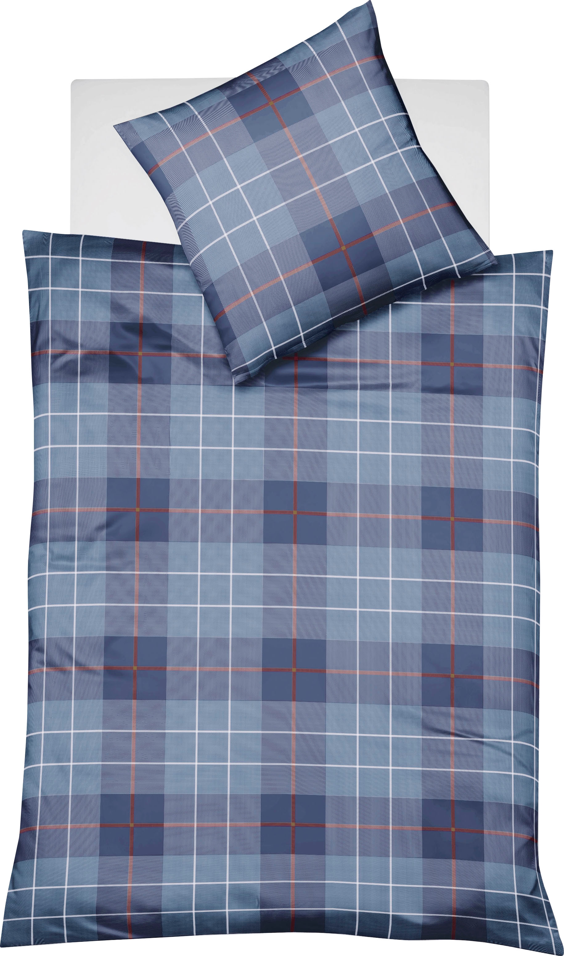 fleuresse Bettwäsche "Lech 4112" 2 tlg. Edelflanell, Baumwolle, in Gr. 135x günstig online kaufen