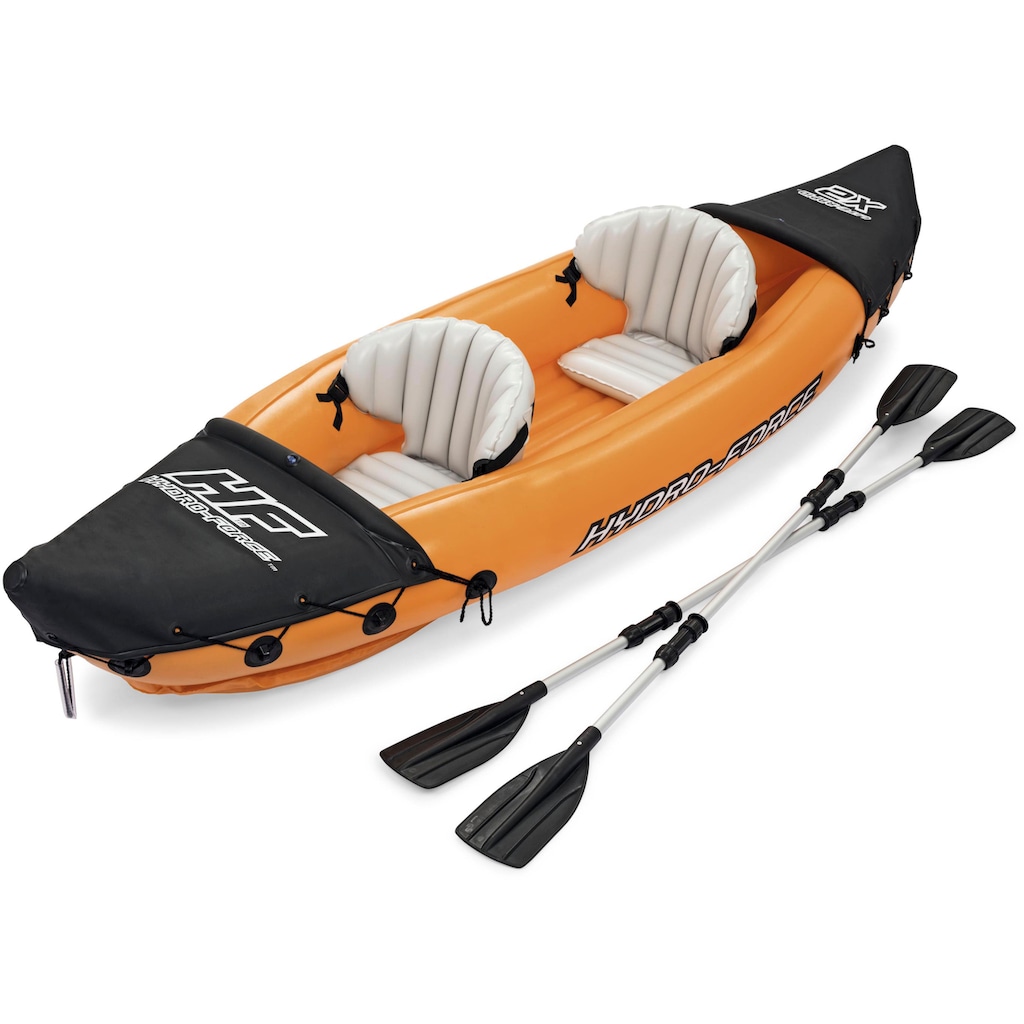 Bestway Zweierkajak »Kajak-Set "Lite-Rapid X2" Hydro-Force«, (Set, 5 St., mit 2 Paddeln und Luftpumpe)