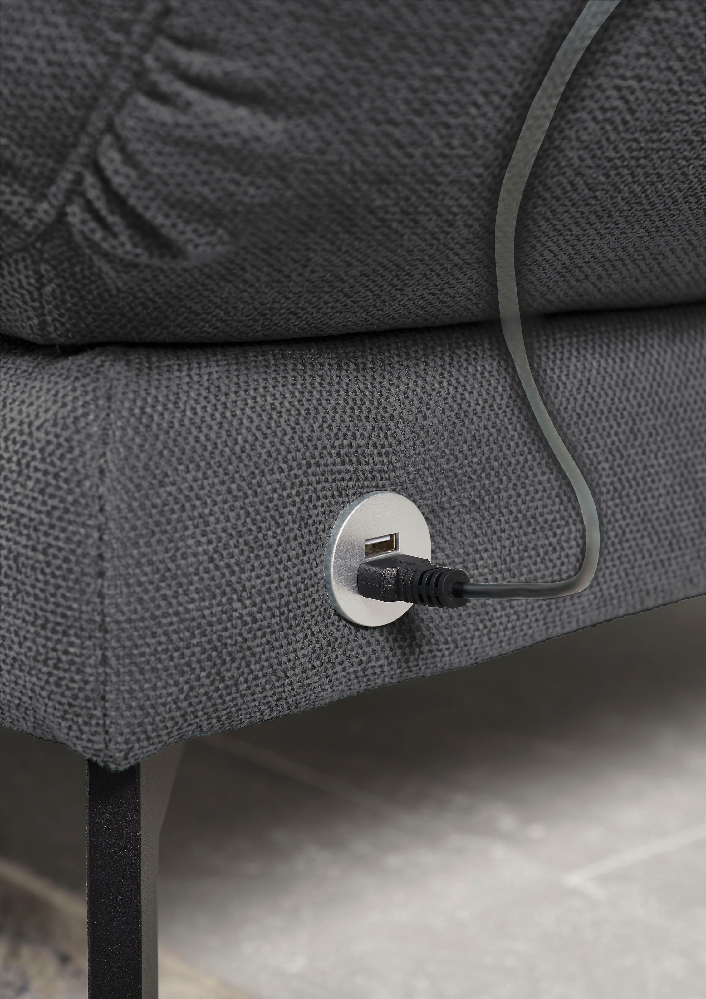 3C Candy Ecksofa »Kairo modernes Multifunktions-Sofa, bequem, L-Form«, inklusive Drehsitz, Armlehnen- und Rückenverstellung, OTTOs Choice