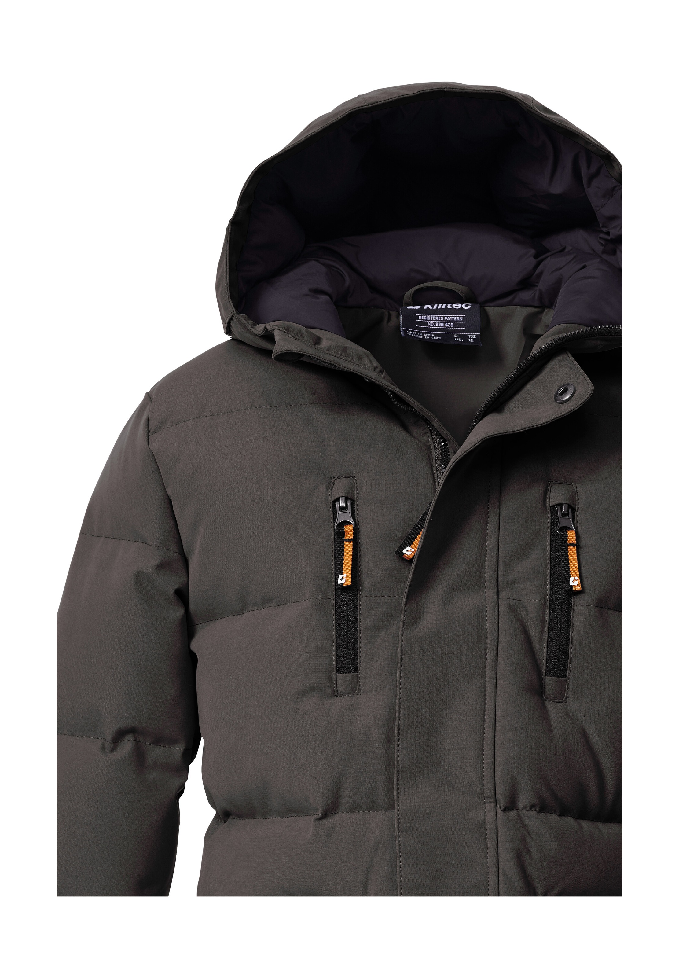 Killtec Steppmantel »KOW 238 BYS QLTD PRK«, Winddichter, wasserabweisender Kinderparka mit verstellbaren Ärmeln