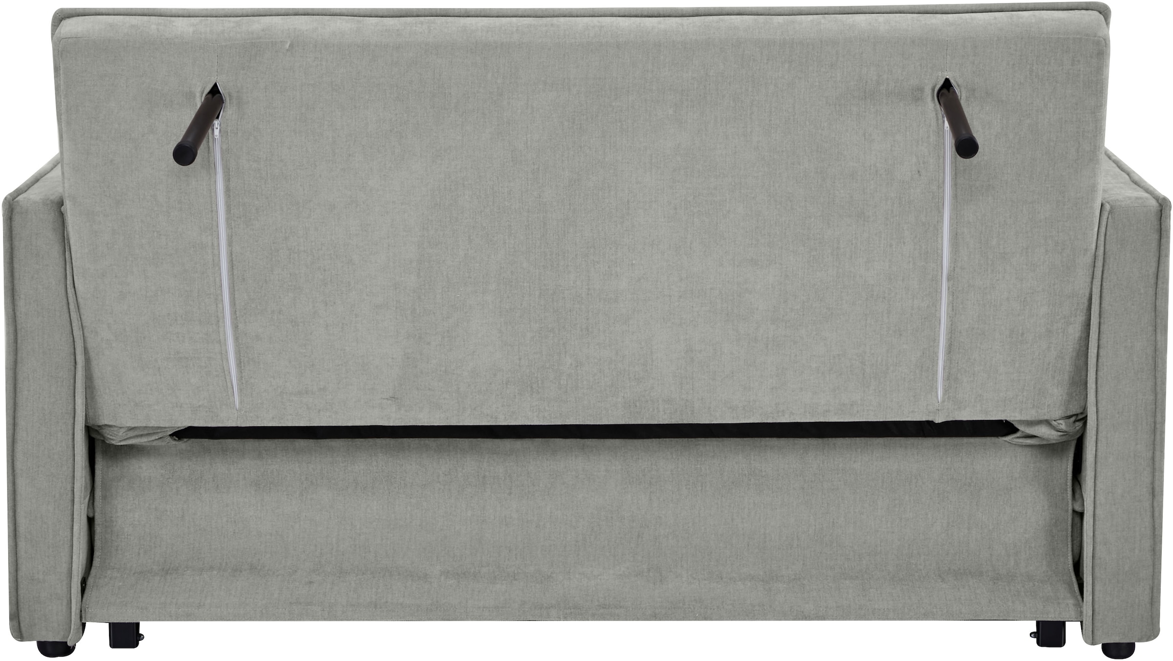 OTTO home Schlafsofa »STEFFO, 159 cm, 2-Sitzer, mit verstellbarer Rückenlehne« verstellbarer Rückenlehne, Klappmechanismus, Webstoff