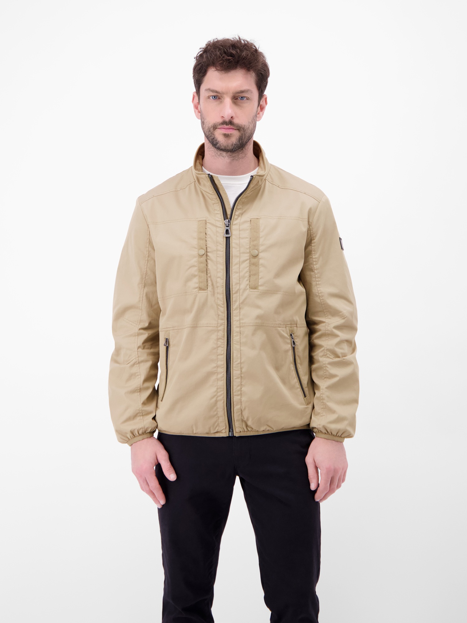 LERROS LKZ10405 Men Blouson Jacket Khaki Size S 2