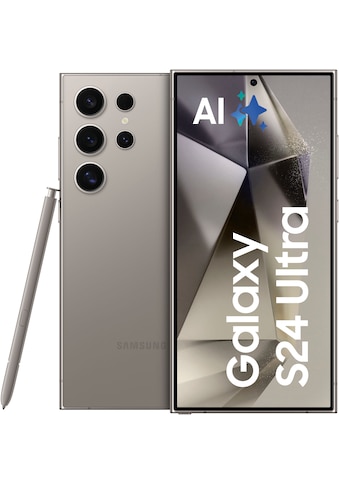Smartphone »Galaxy S24 Ultra 256GB«, Titanium Gray, 17,25 cm/6,8 Zoll, 256 GB...
