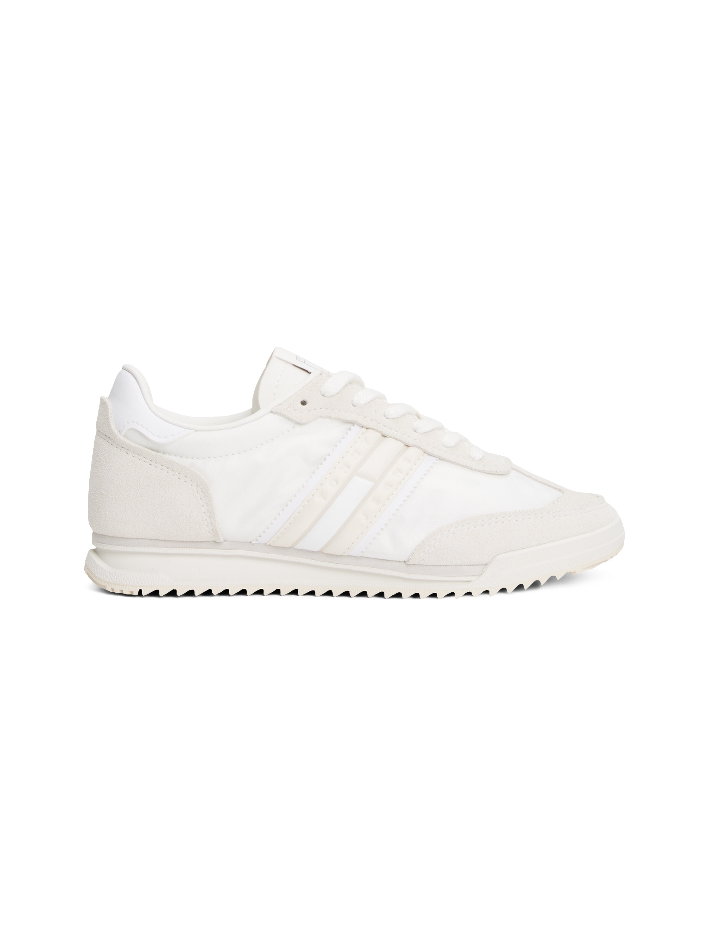 Tommy Jeans Keilsneaker »TJW RETRO RUNNER CLEATED«, Freizeitschuh, Halbschuh, Schnürschuh mit Logoschriftzug
