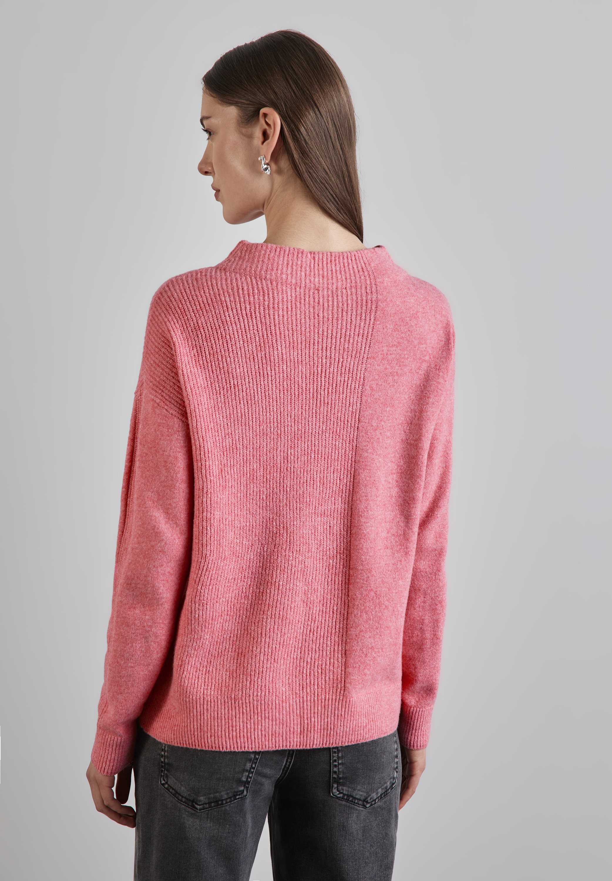 STREET ONE Strickpullover, im soften Baumwoll-Mix