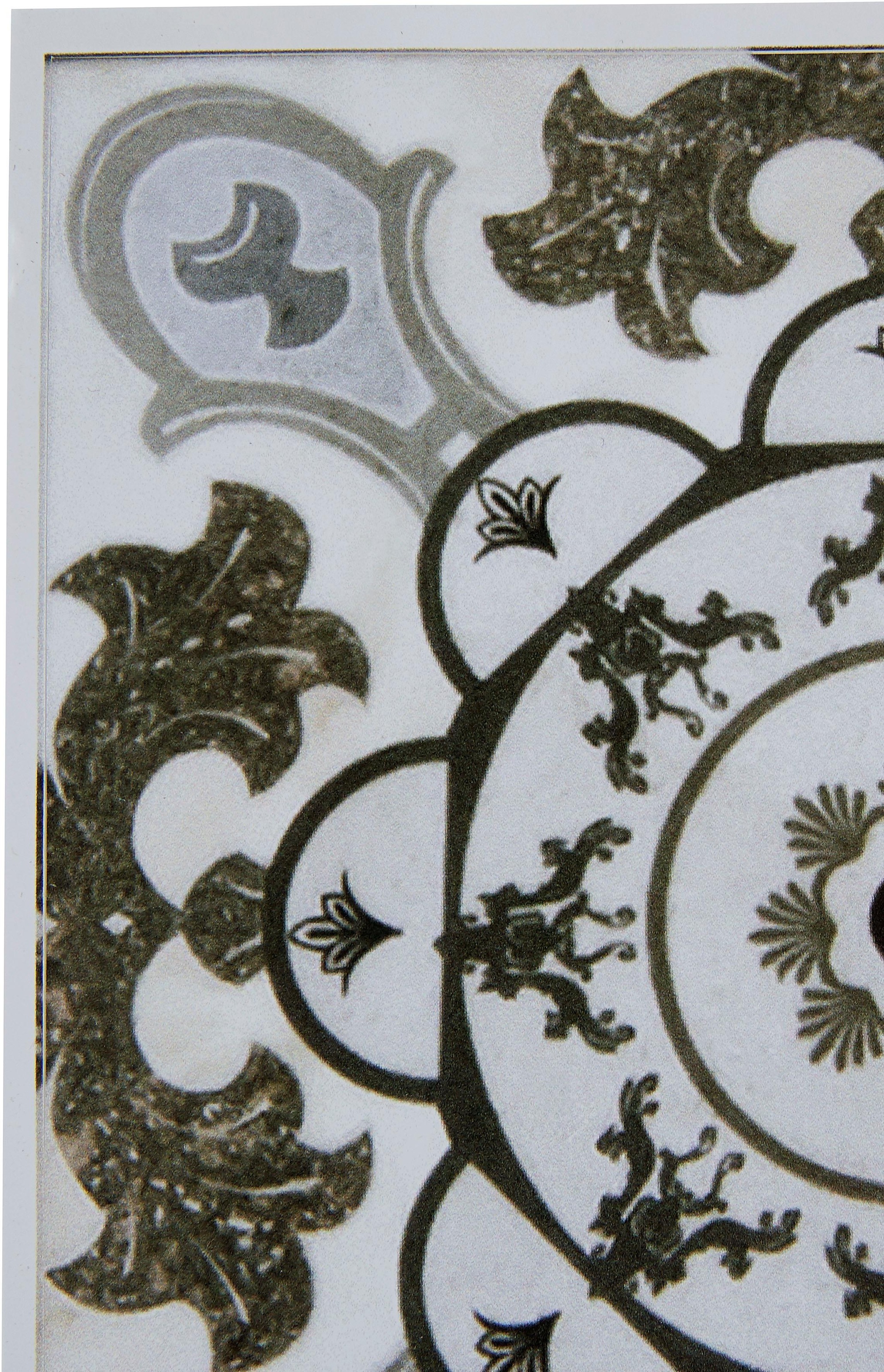 Fliesenaufkleber HOME AFFAIRE "Ornamente", grau (grau, braun), B:15cm H:15cm, Fliesenaufkleber, Stickerfliesen, selbstklebend, Sticker, 12er Set 2