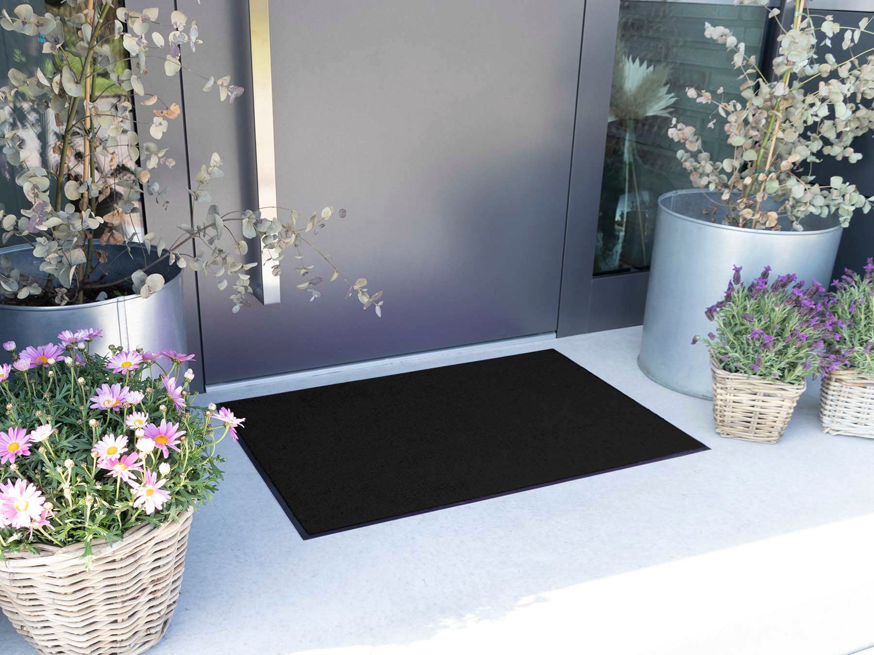 Primaflor-Ideen in Textil Fußmatte »CLEAN, Made in Belgium«, rechteckig, 8,5 mm Höhe, Schmutzfangmatte, große Farbauswahl, waschbar
