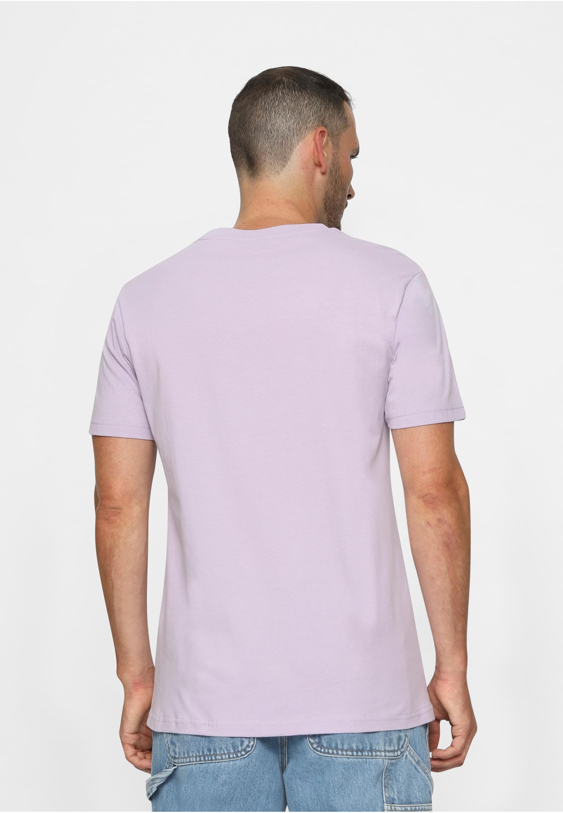 MisterTee Kurzarmshirt »MisterTee Herren Flamingo T-Shirt Round Neck«, (1 tlg.)