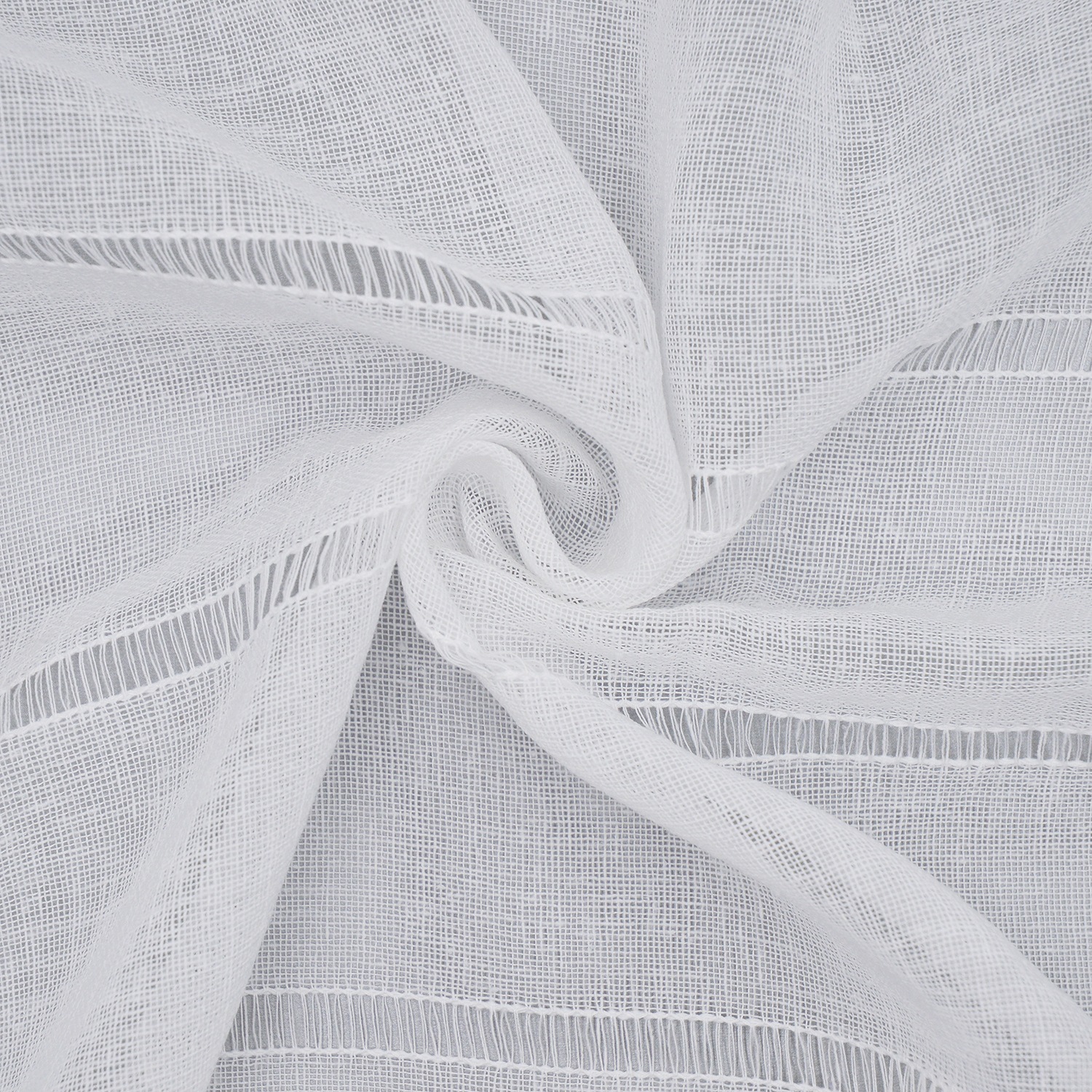 Thumbnail - Gerster Scheibengardine "Naomi" Ösen 1 Stk. tlg. Halbtransparente Scheibengardine "Naomi"