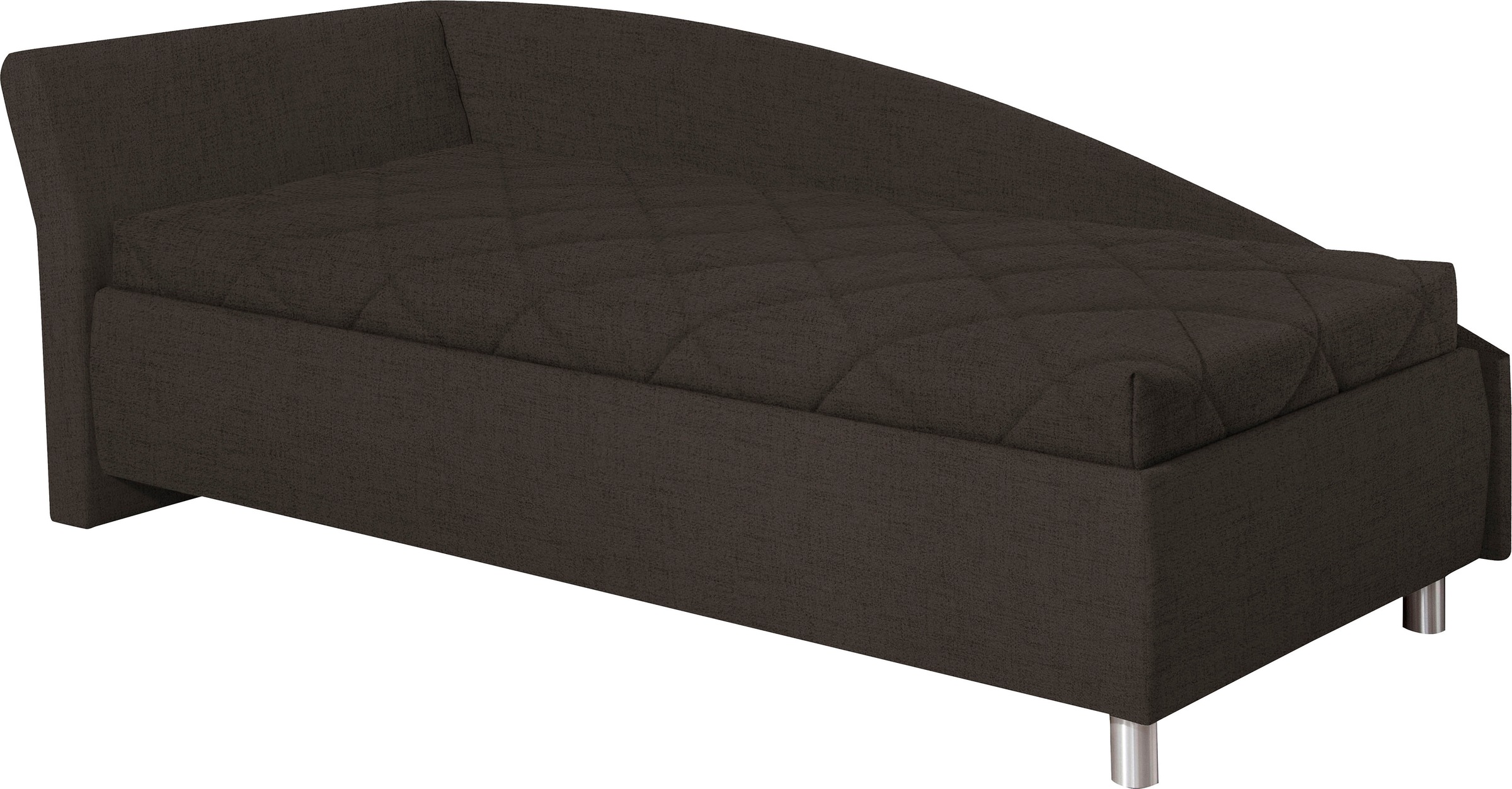 alina Schlafsofa »Lindsay«, Bettkasten, Zierkissen-Set aus: 2 Stk. 40x40cm, 1 Stk. 30x30cm