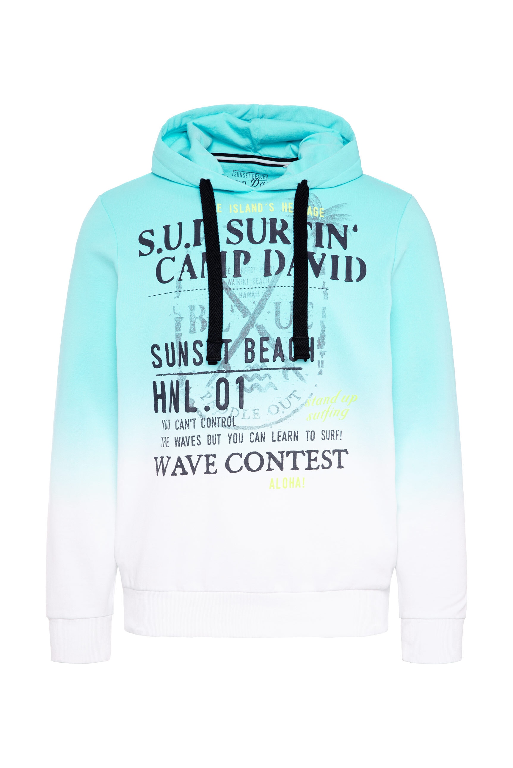 CAMP DAVID Kapuzensweatshirt, mit Farbverlauf