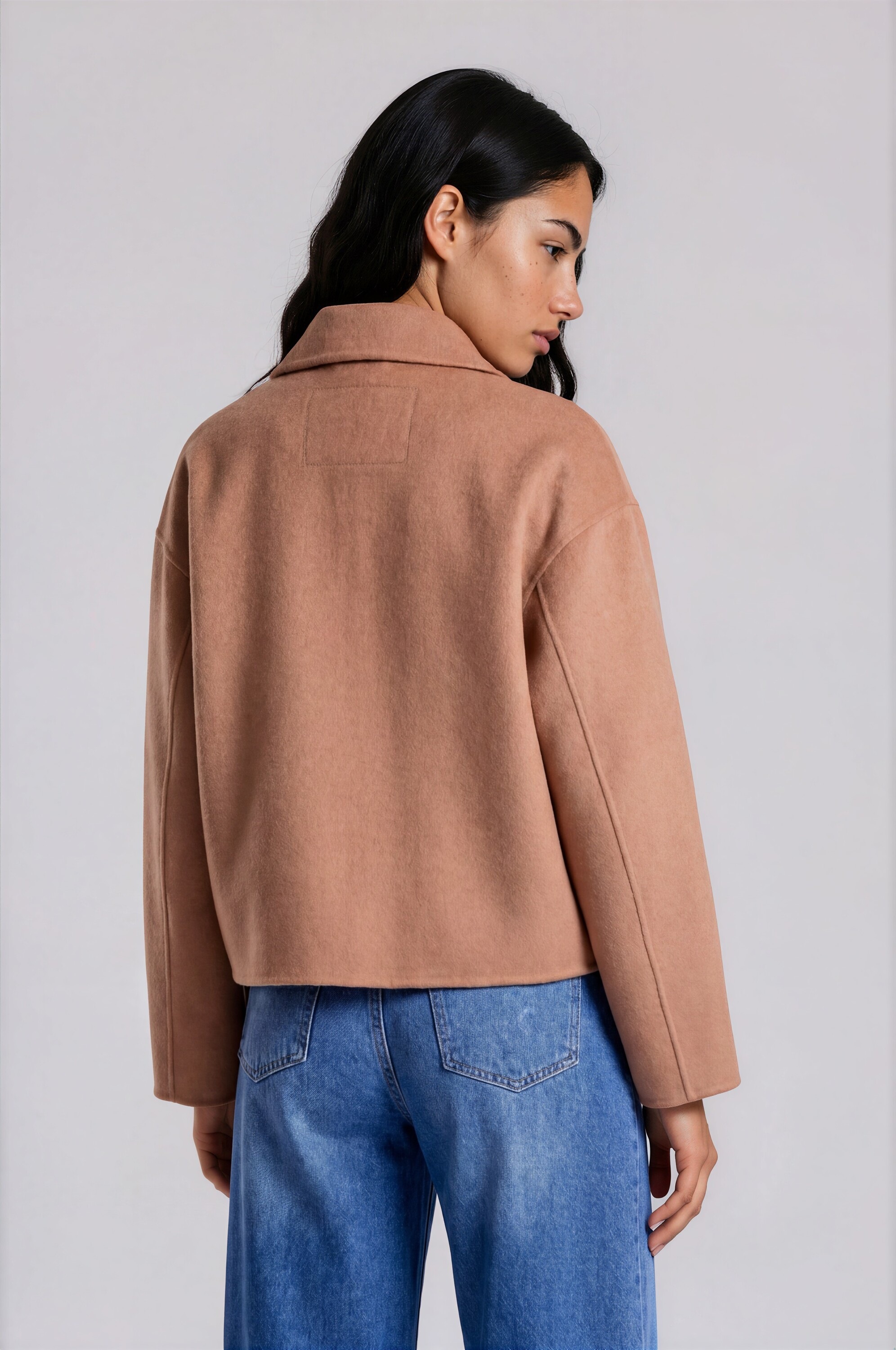 Smith & Soul Outdoorjacke ohne Kapuze mit Zwei-Wege-Reißverschluss